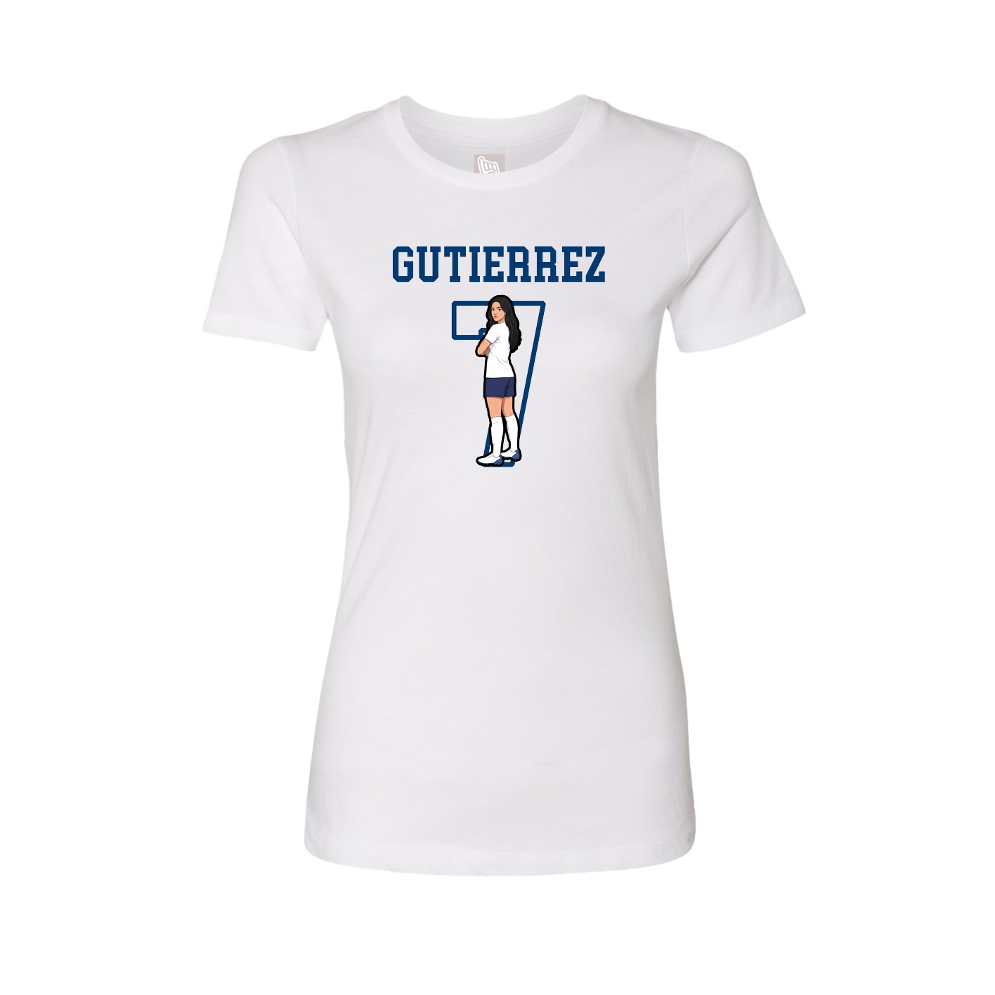 Fitted Women's Tee — Shirsey in White