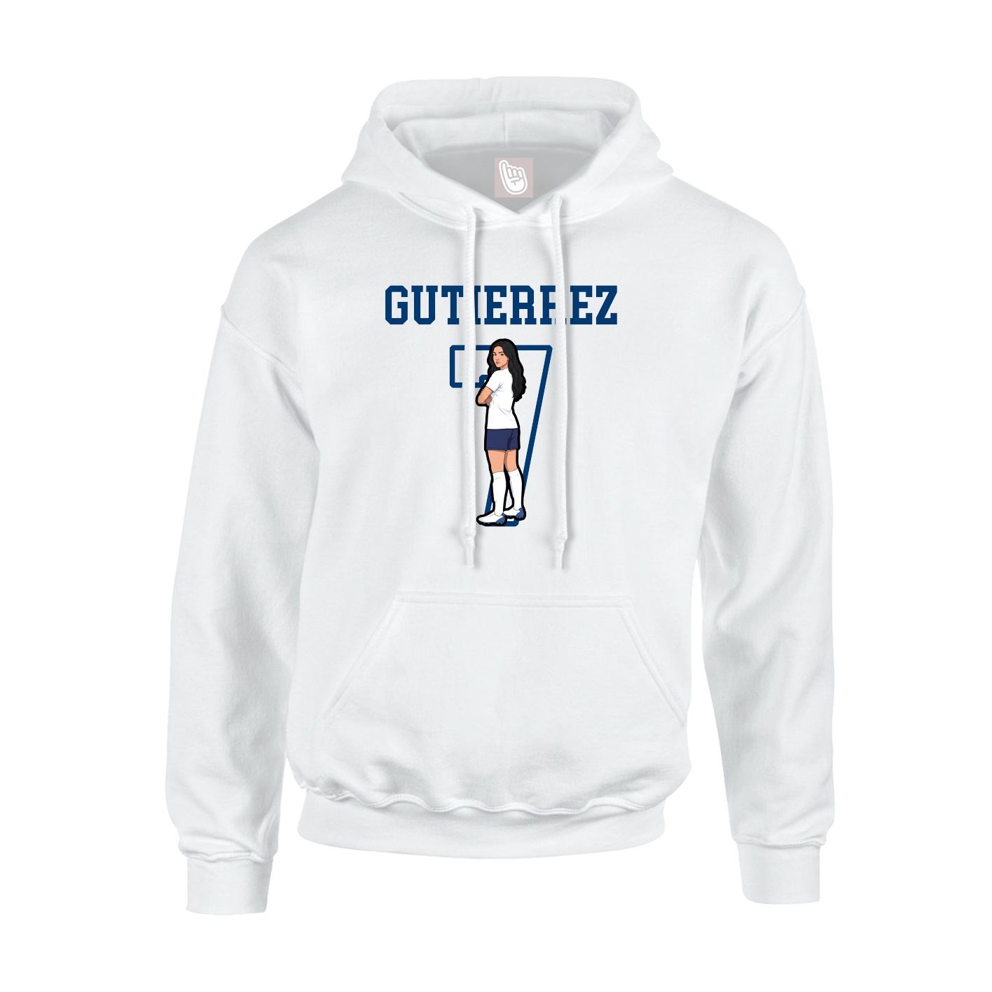 Youth Hoodie — Shirsey in White
