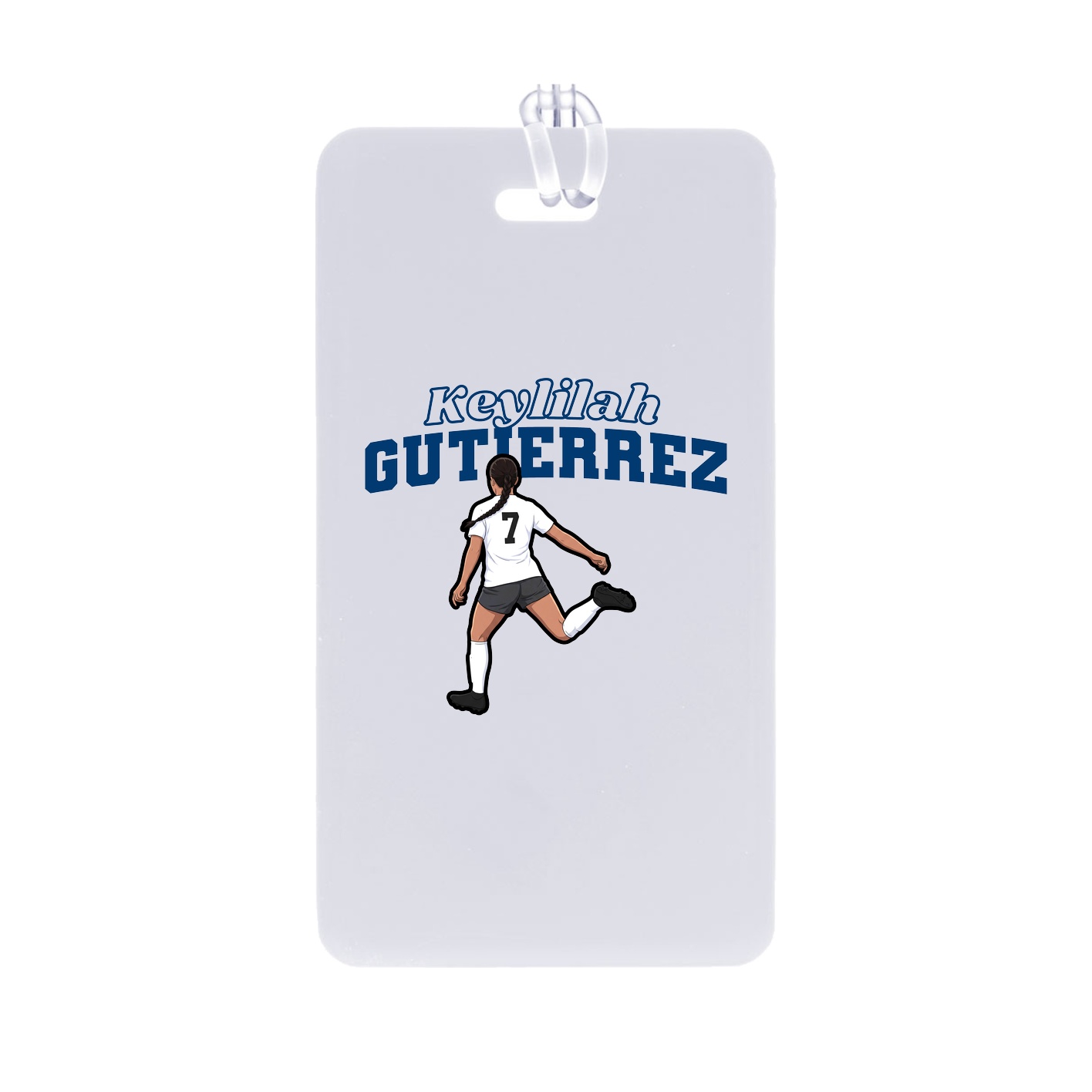 Bag Tag — Name Arch in Classic