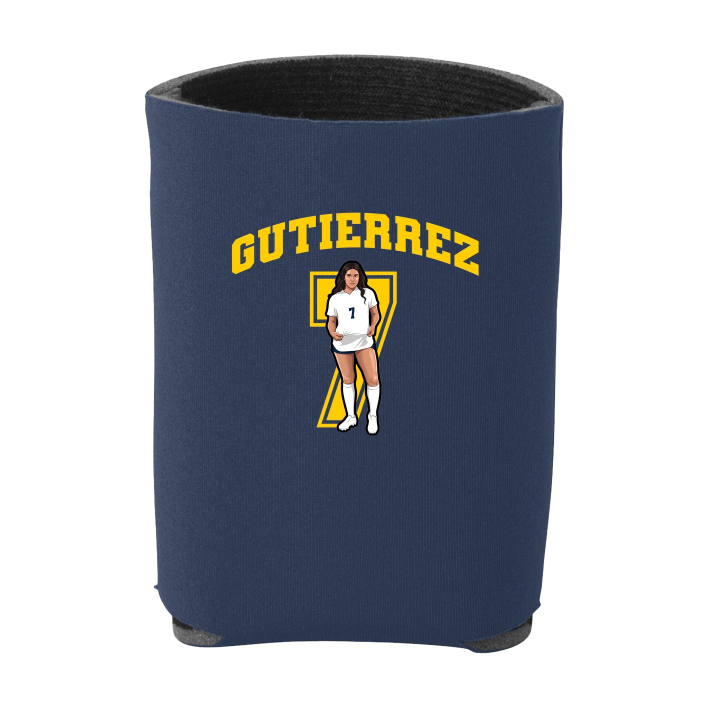 Can Holder — Number in Navy