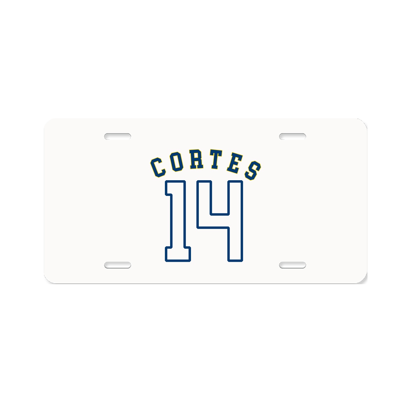 License Plate — Shirsey Arch in Classic