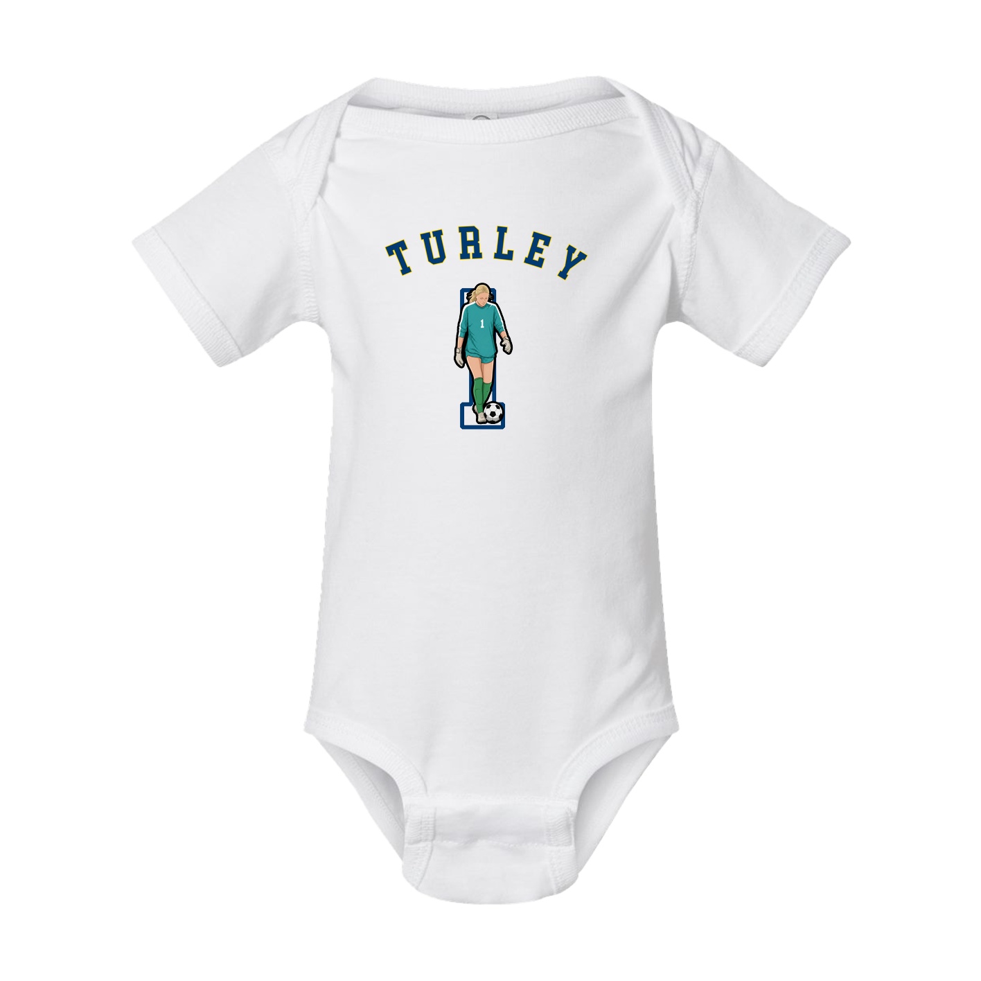 Baby Onesie — Shirsey Arch in White