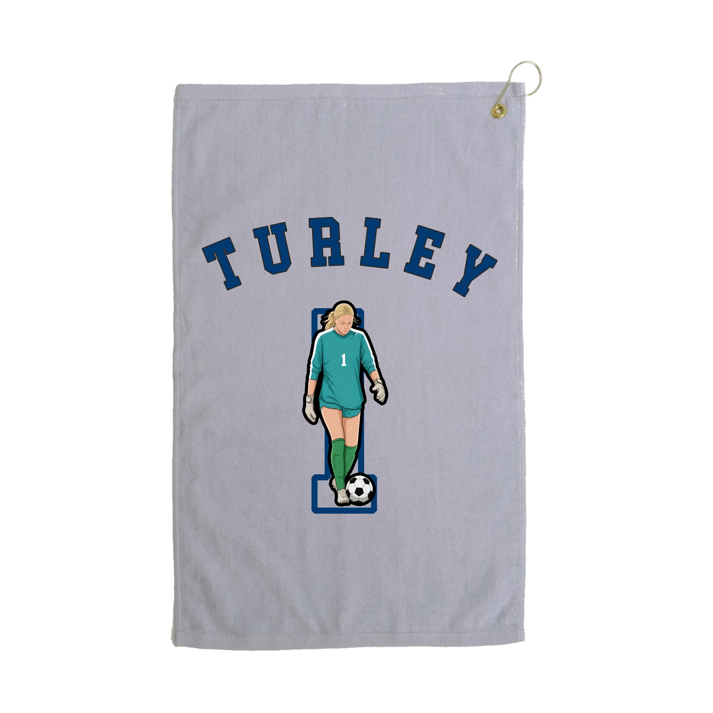 Golf Towel — Shirsey Arch in Grey