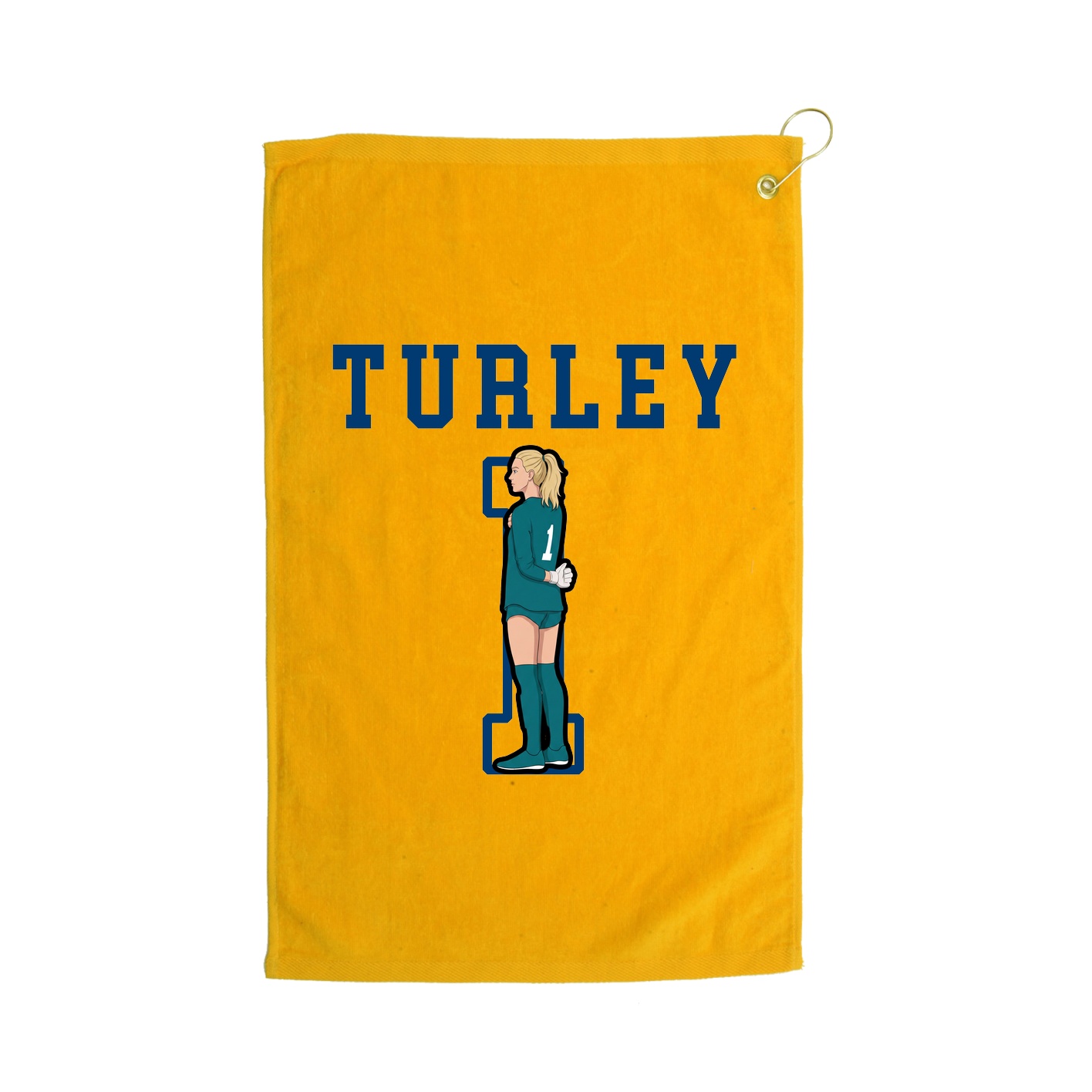 Golf Towel — Shirsey in Gold