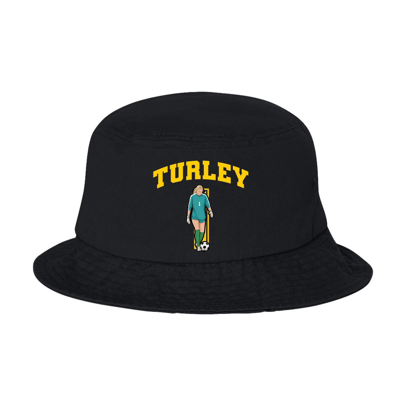 Bucket Cap — Number in Black