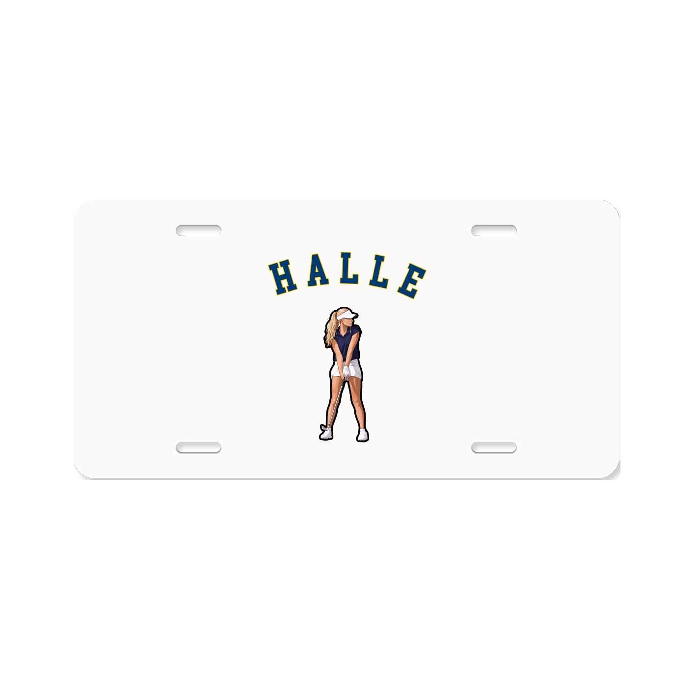 License Plate — Shirsey Arch in Classic