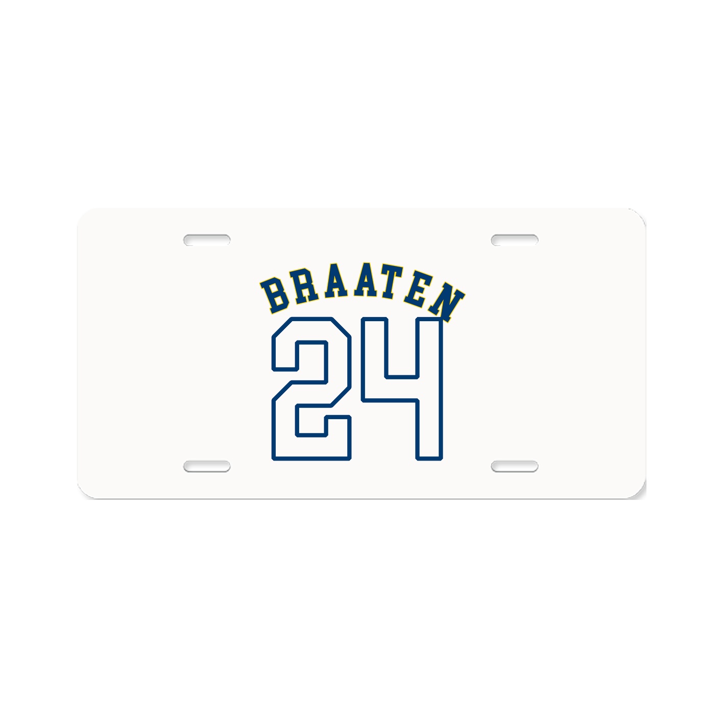 License Plate — Shirsey Arch in Classic
