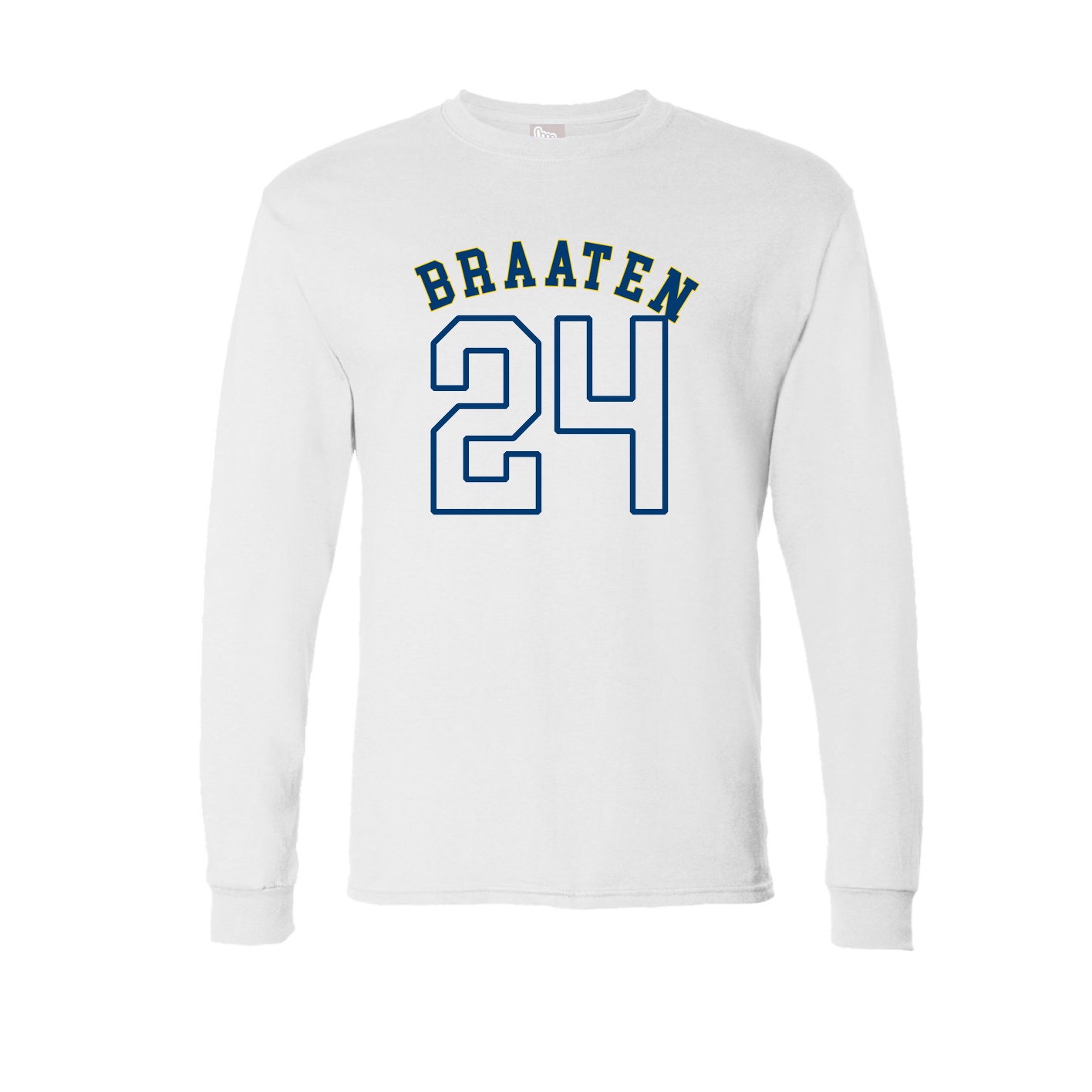 Long Sleeve Tee — Shirsey Arch in White