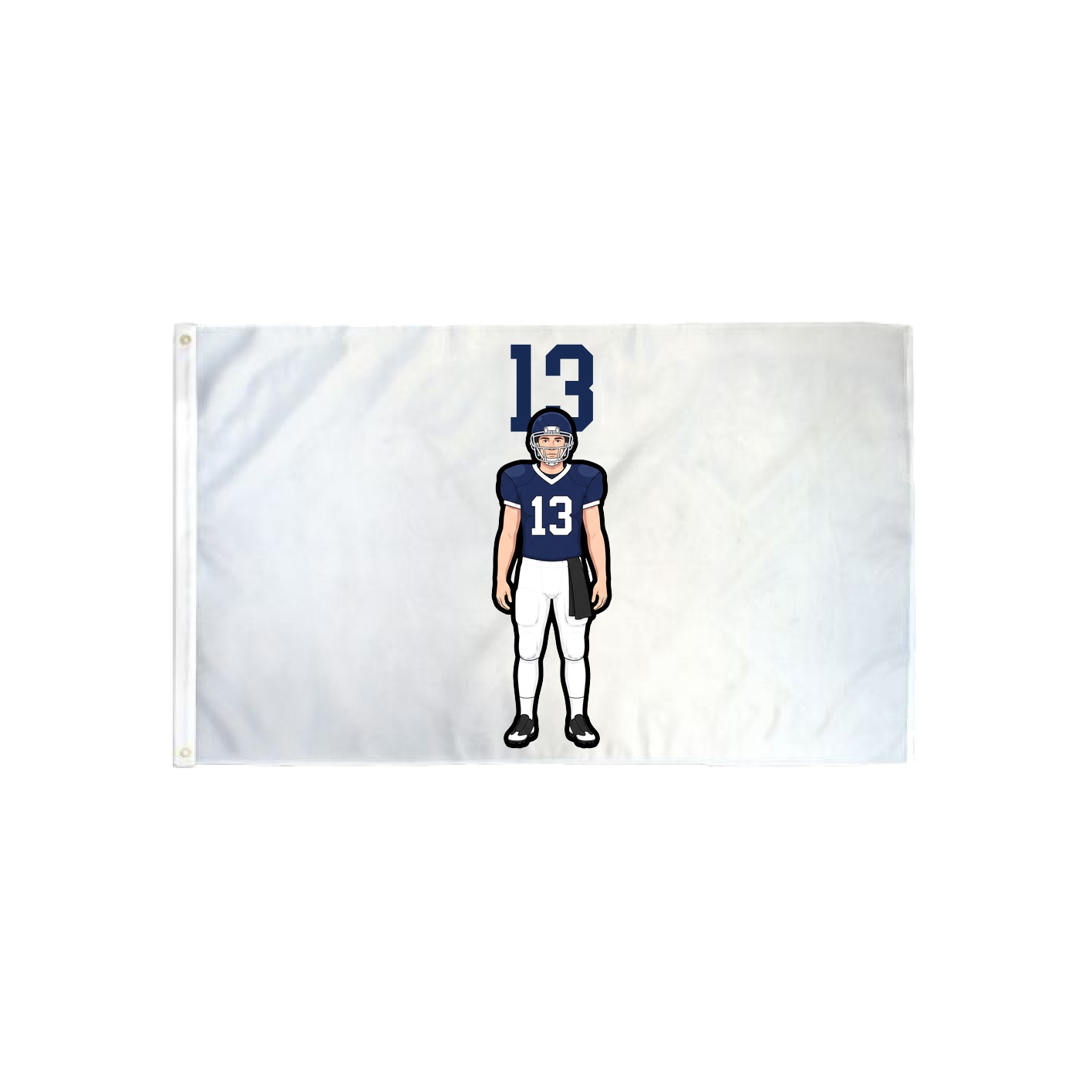 3x5 Flag — Number Top in Classic