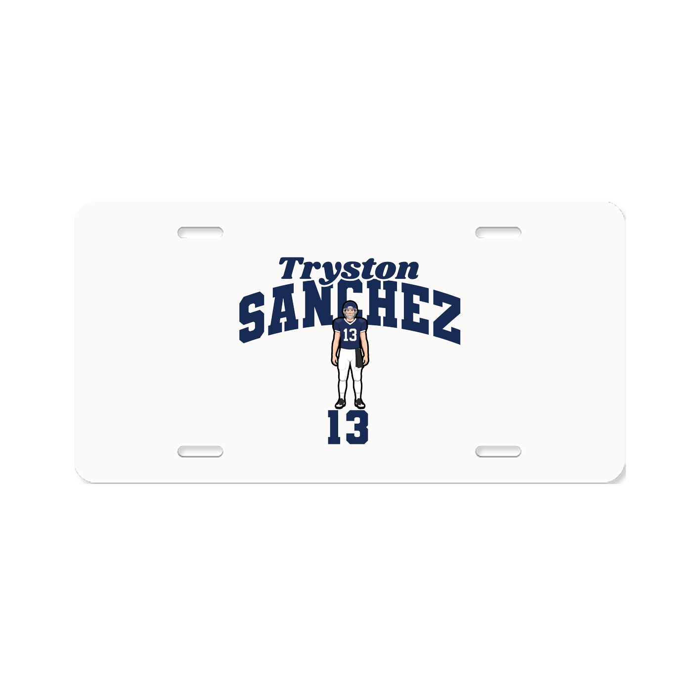 License Plate — Signature Arch in Classic