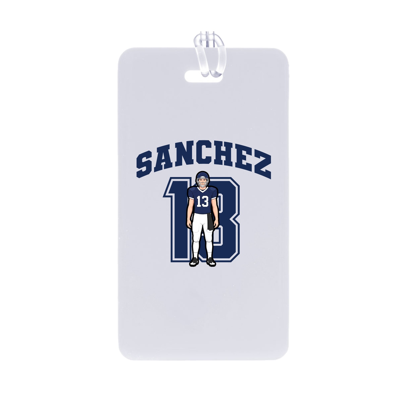 Bag Tag — Number in Classic