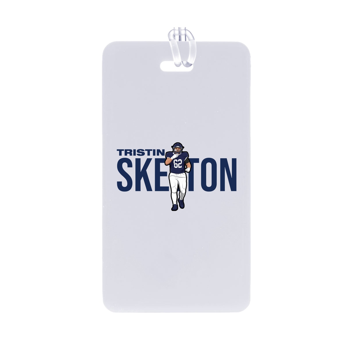 Bag Tag — Player Name in Classic