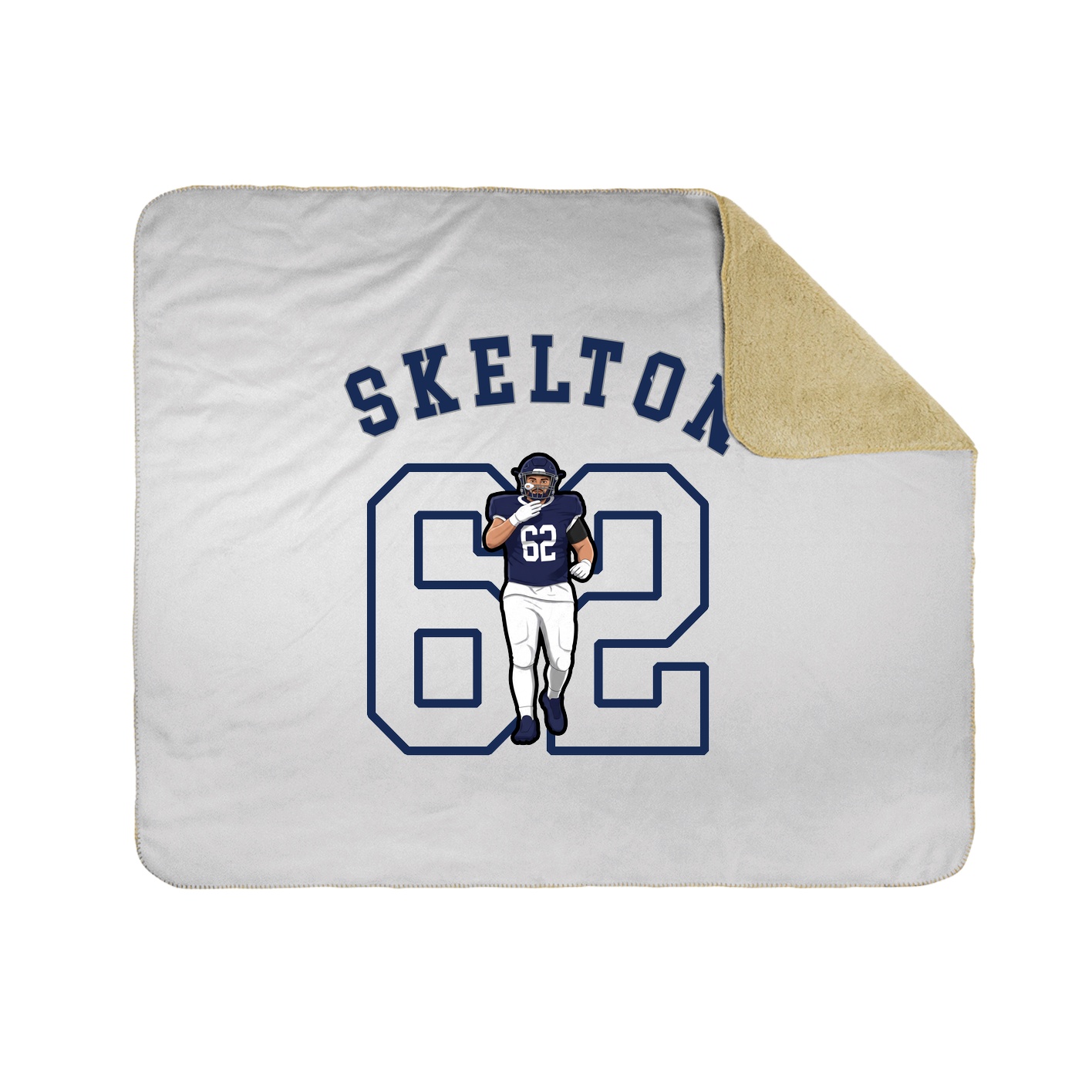 Throw Blanket — Shirsey Arch in White