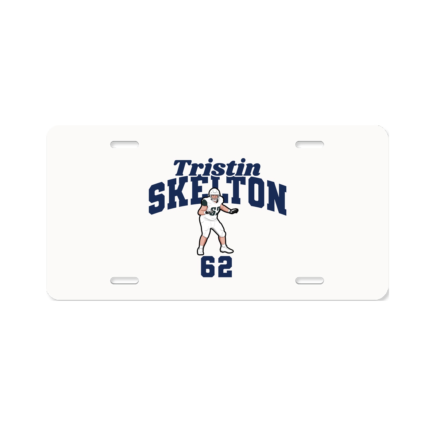 License Plate — Signature Arch in Classic