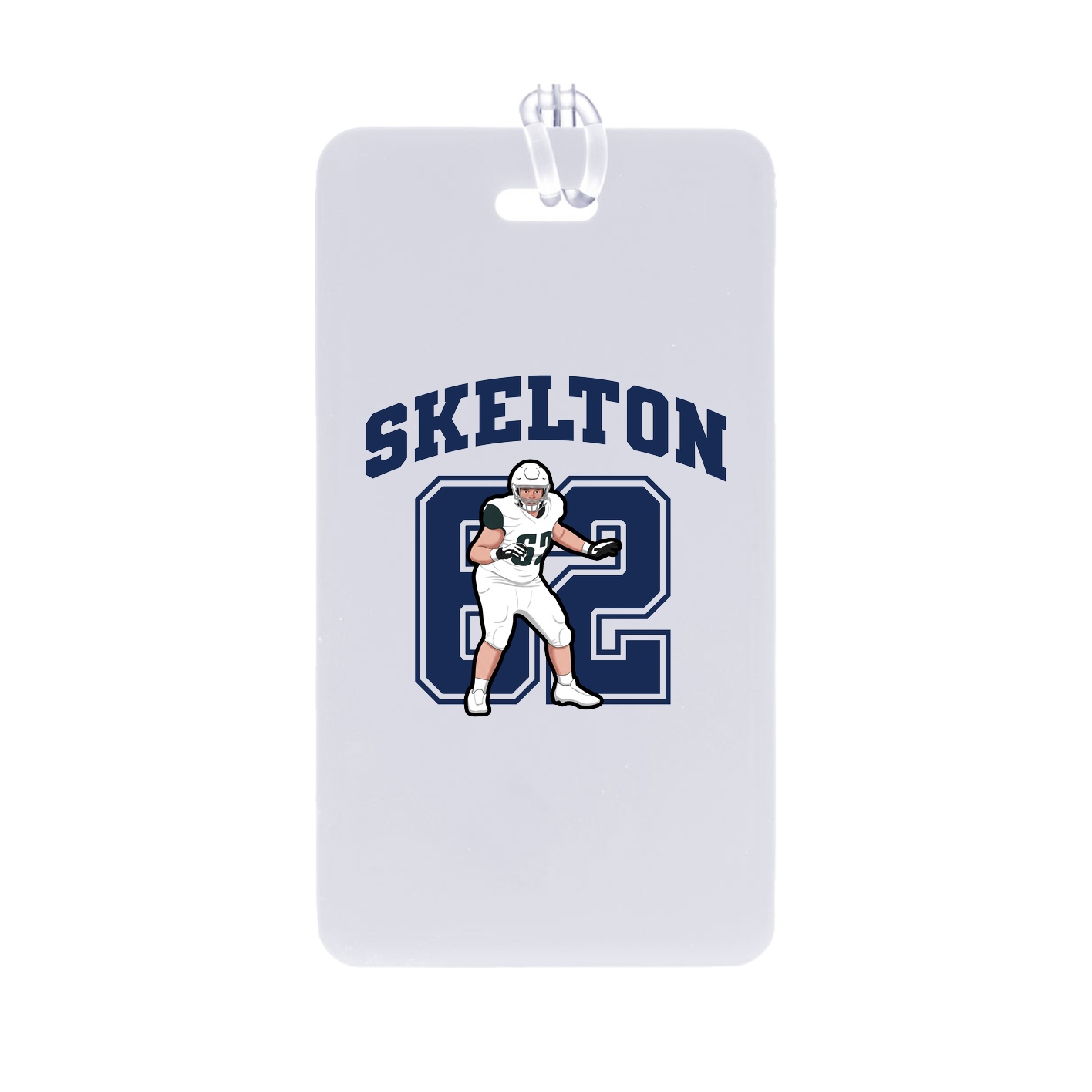 Bag Tag — Number in Classic
