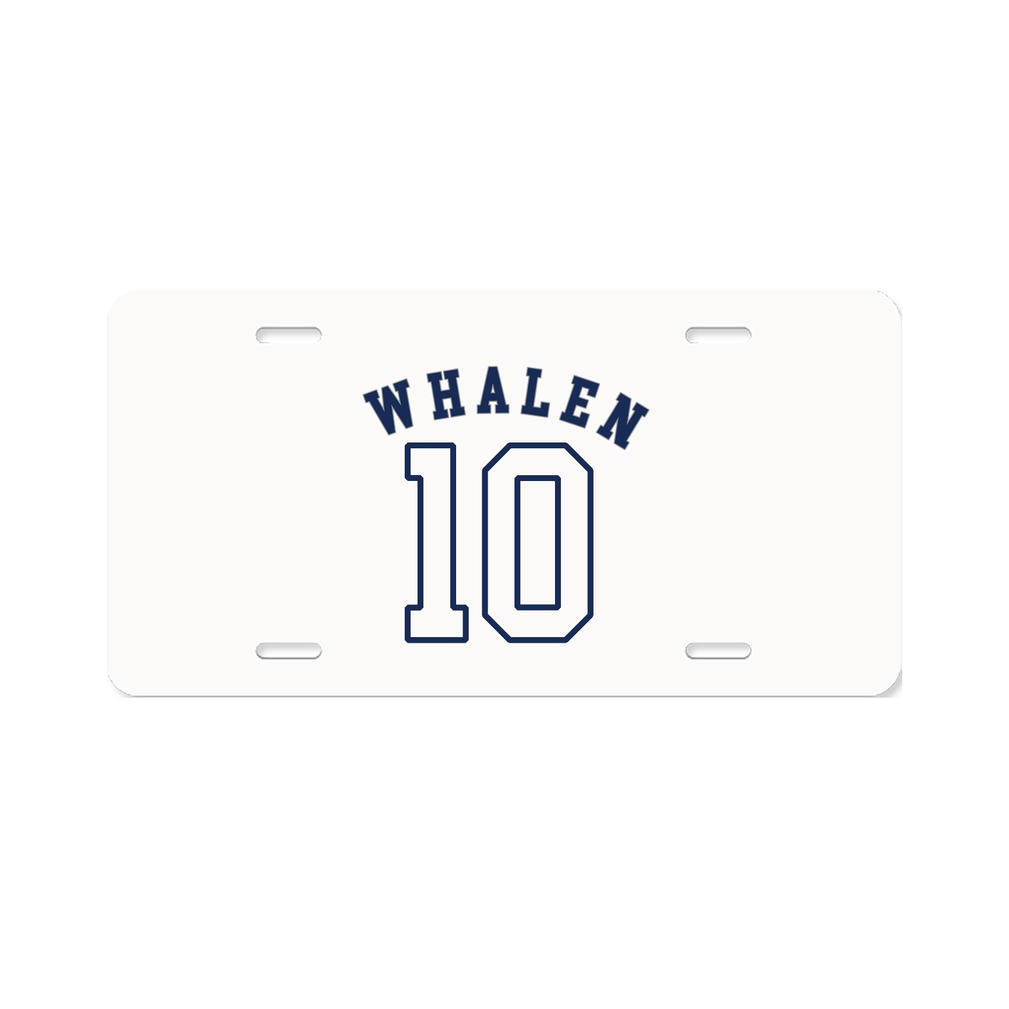 License Plate — Shirsey Arch in Classic