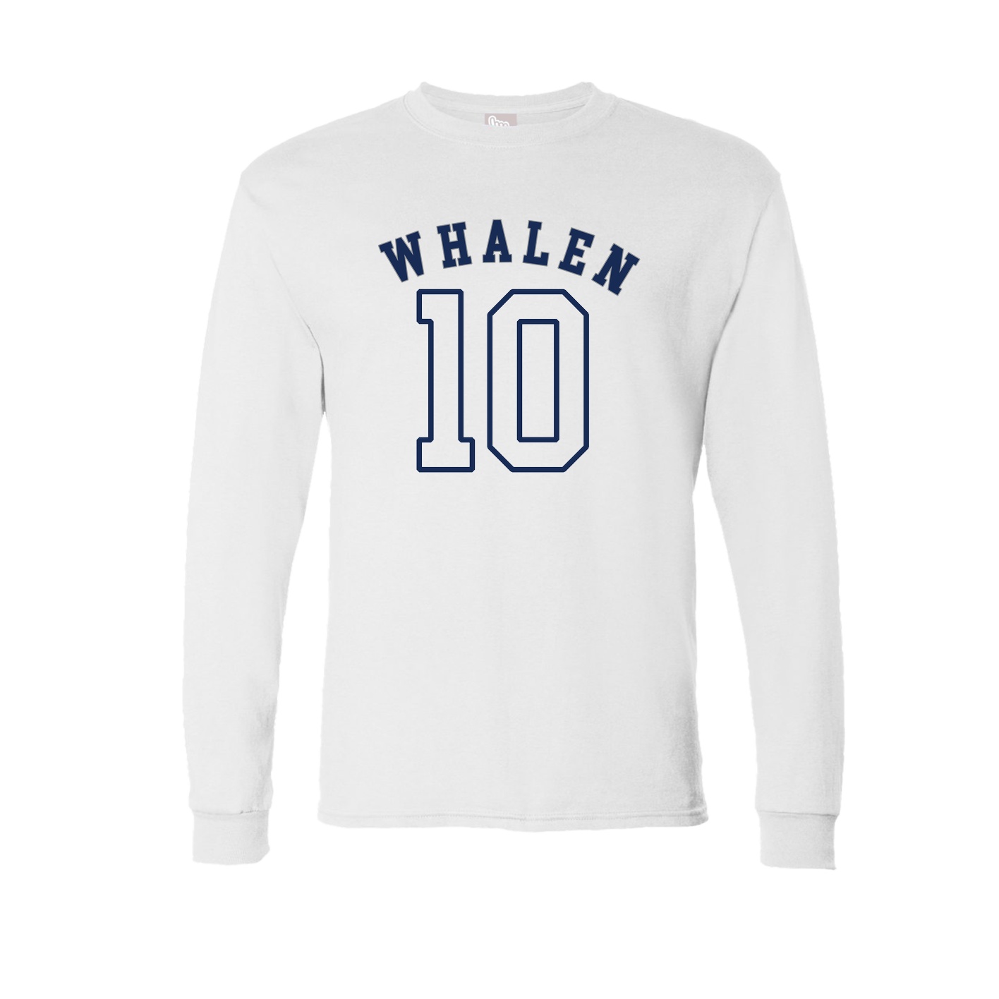 Long Sleeve Tee — Shirsey Arch in White