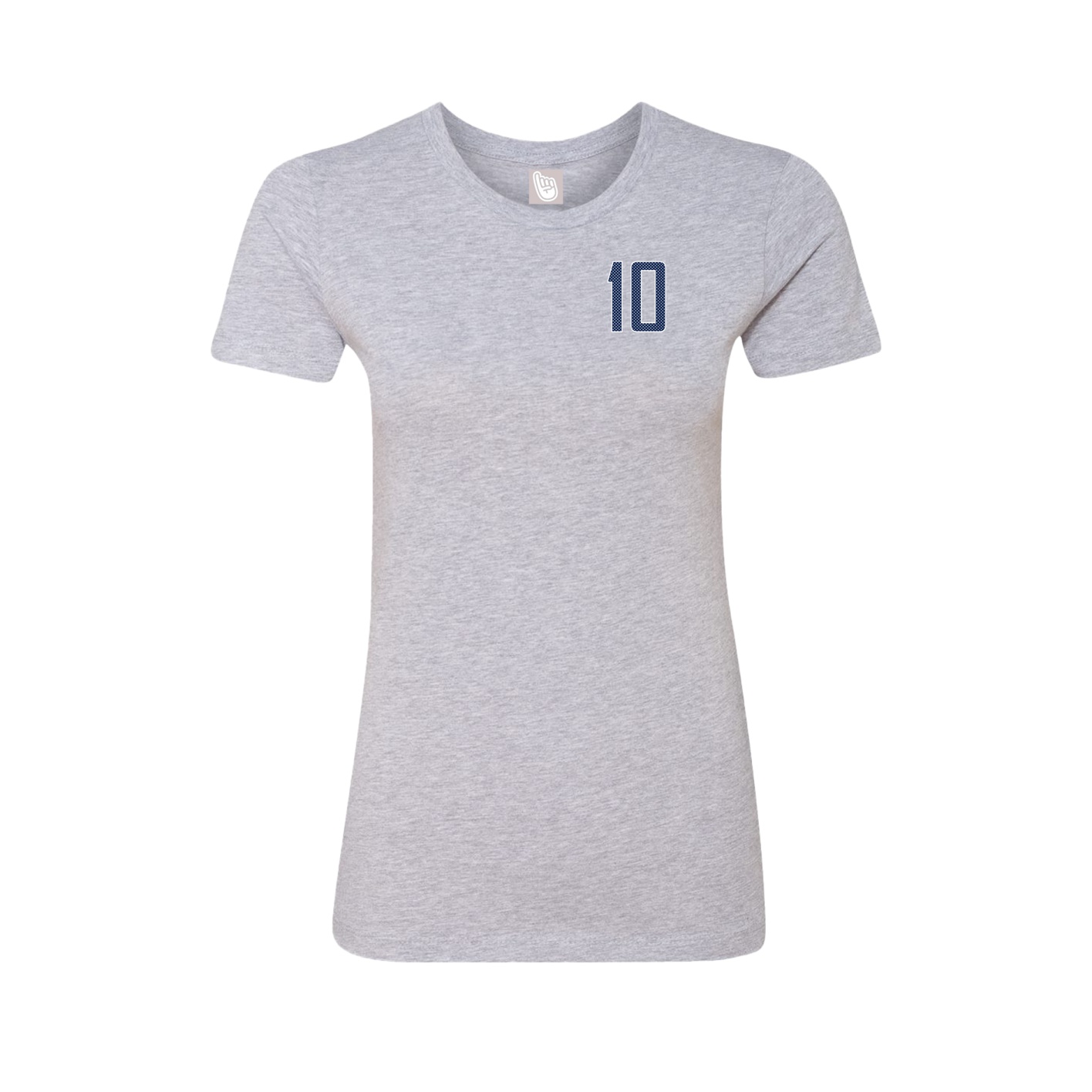 Womens Tee — Front Shirsy in Grey
