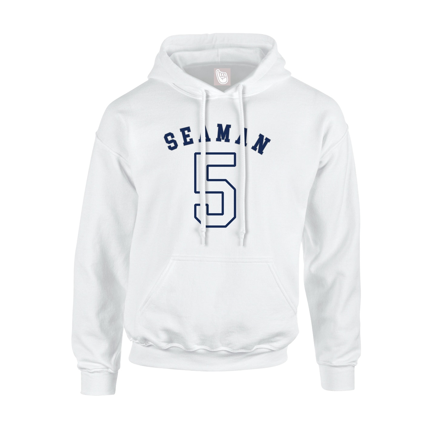 Hoodie — Shirsey Arch in White