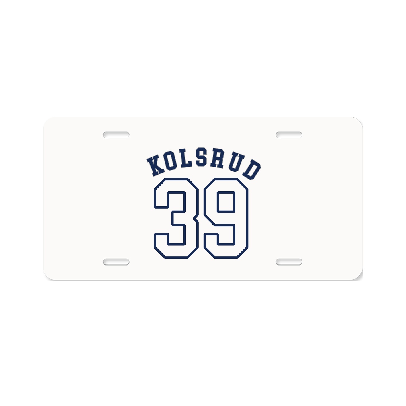 License Plate — Shirsey Arch in Classic