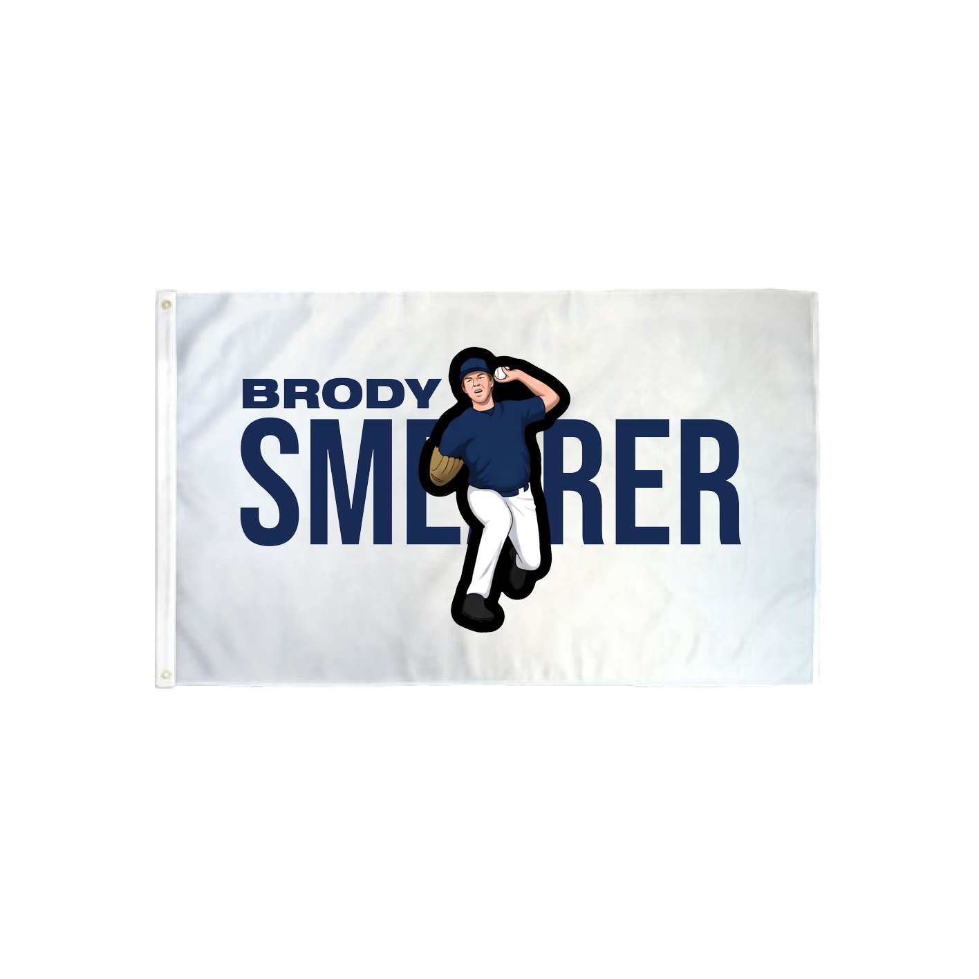 3x5 Flag — Player Name in Classic