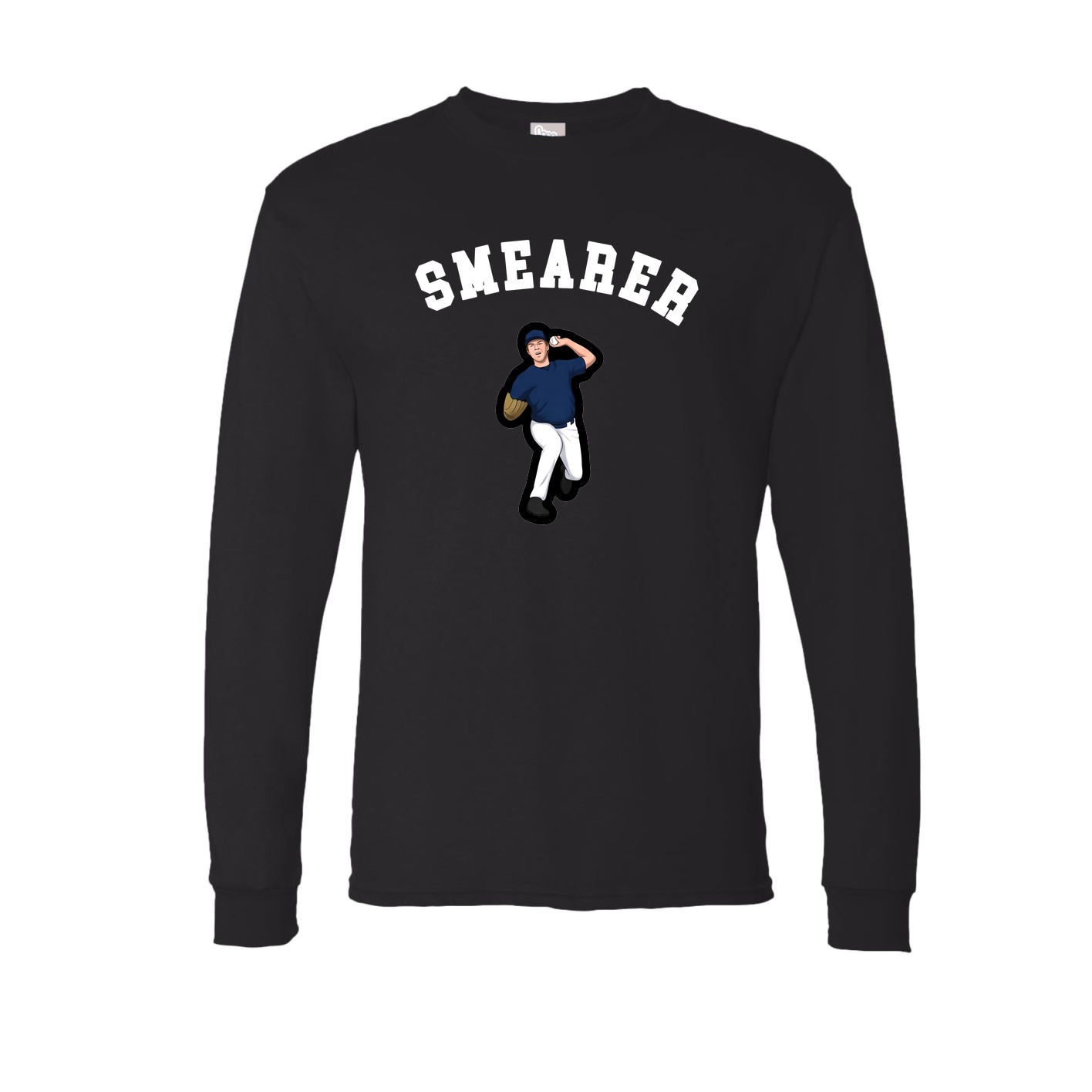 Long Sleeve Tee — Shirsey Arch in Black