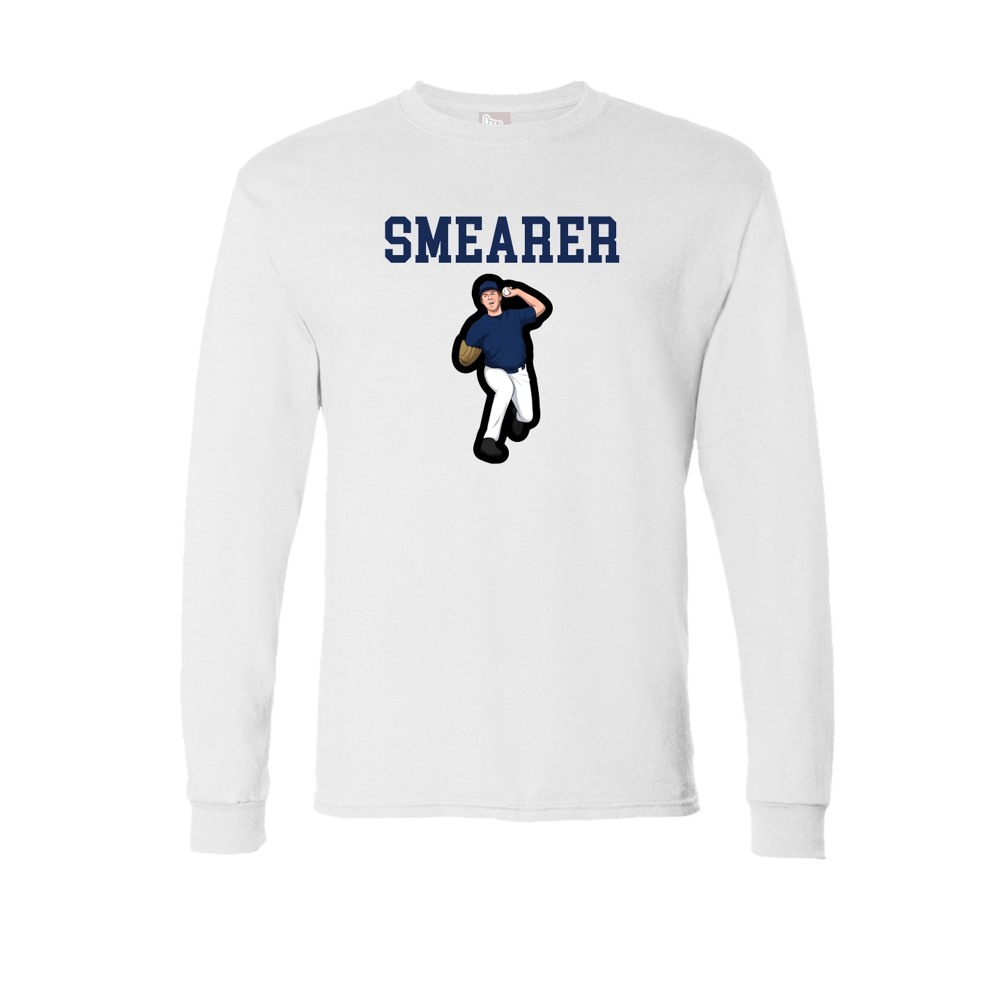 Long Sleeve Tee — Shirsey in White