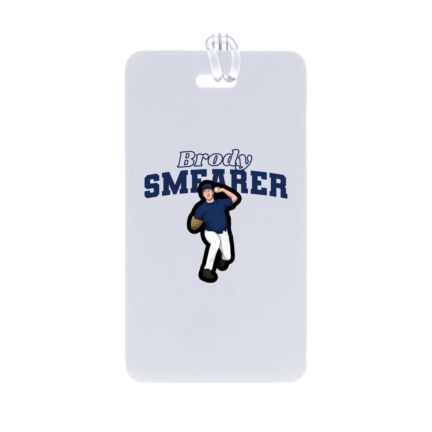 Bag Tag — Name Arch in Classic