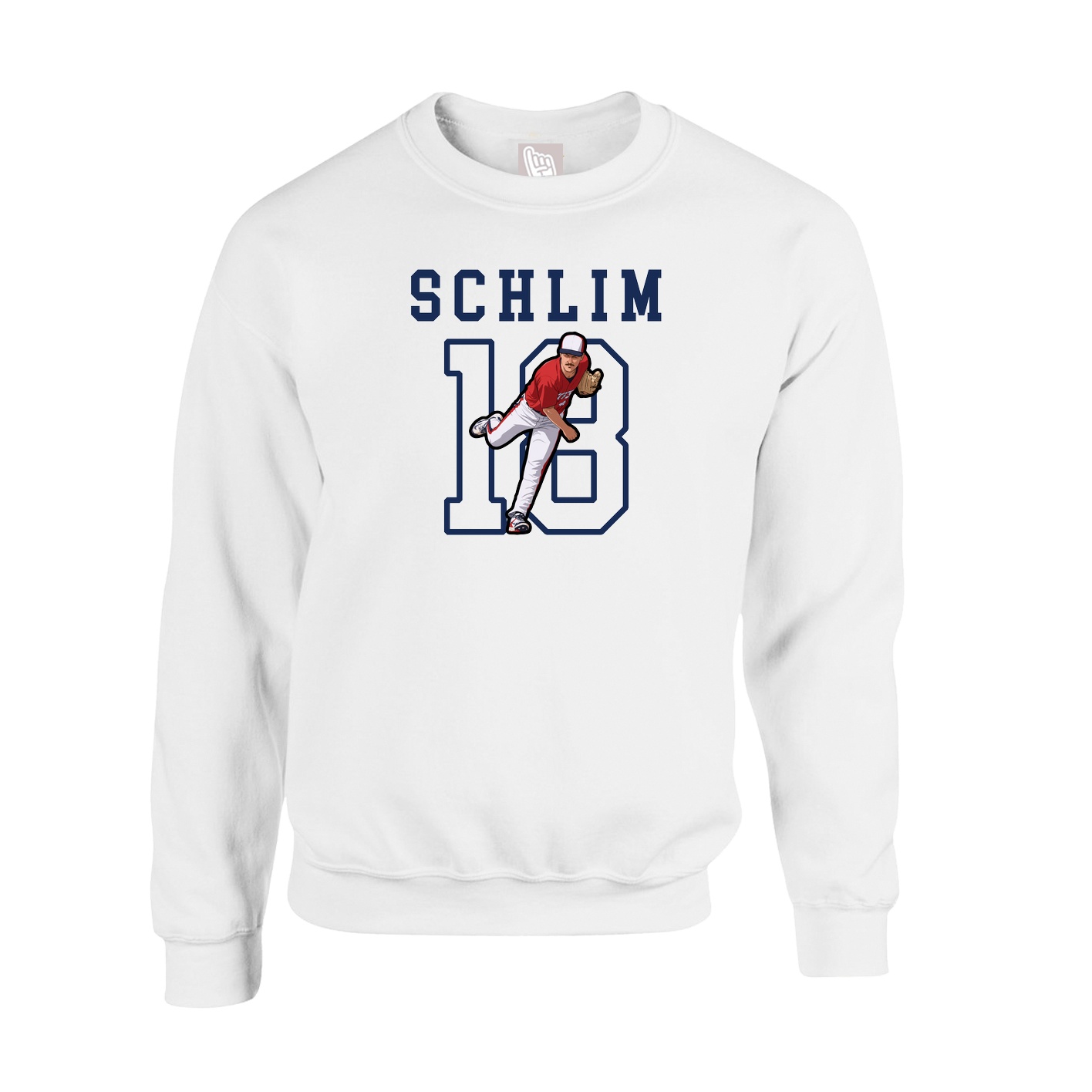 Fleece Crew — Shirsey in White