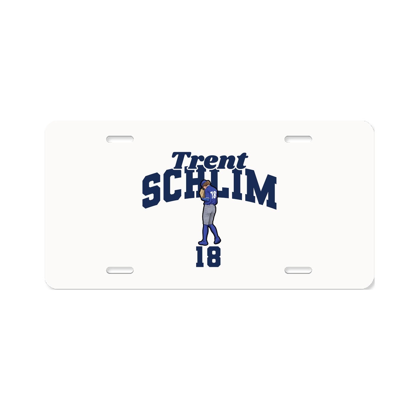 License Plate — Signature Arch in Classic