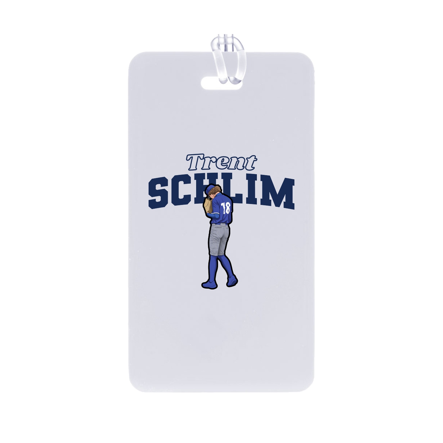 Bag Tag — Name Arch in Classic