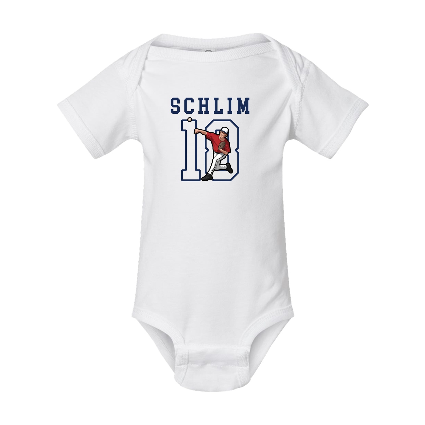 Baby Onesie — Shirsey in White