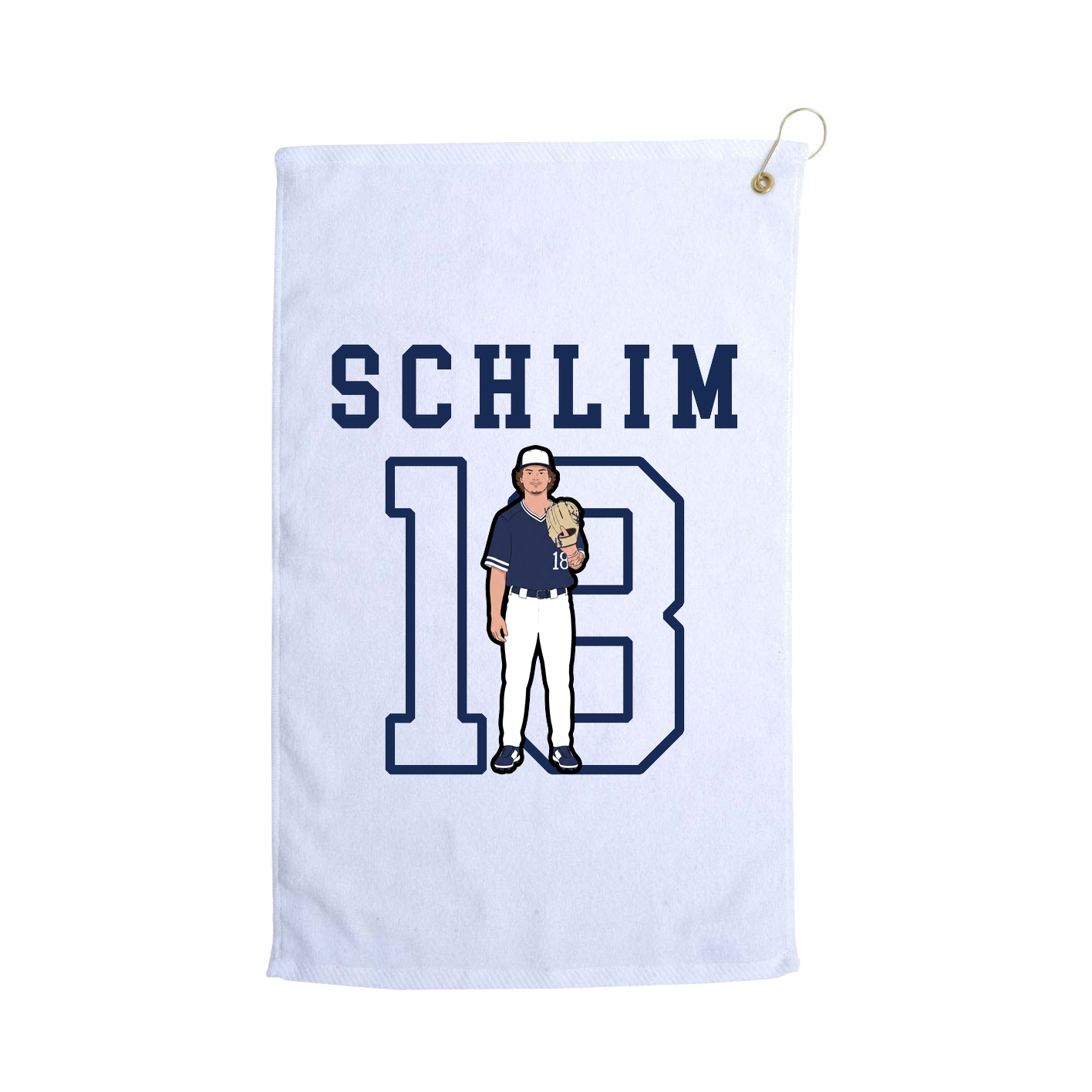 Golf Towel — Shirsey in White