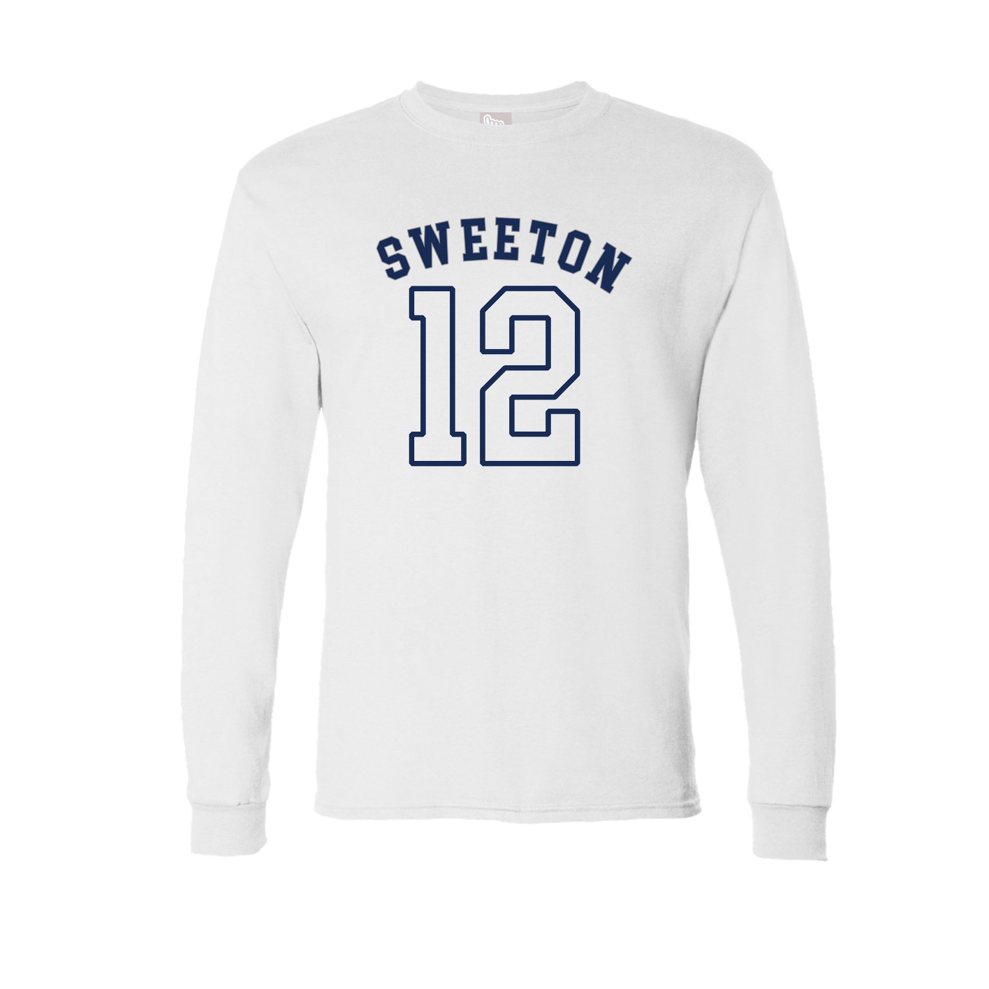 Long Sleeve Tee — Shirsey Arch in White