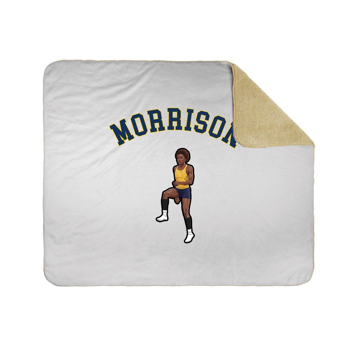 Throw Blanket — Shirsey Arch in White