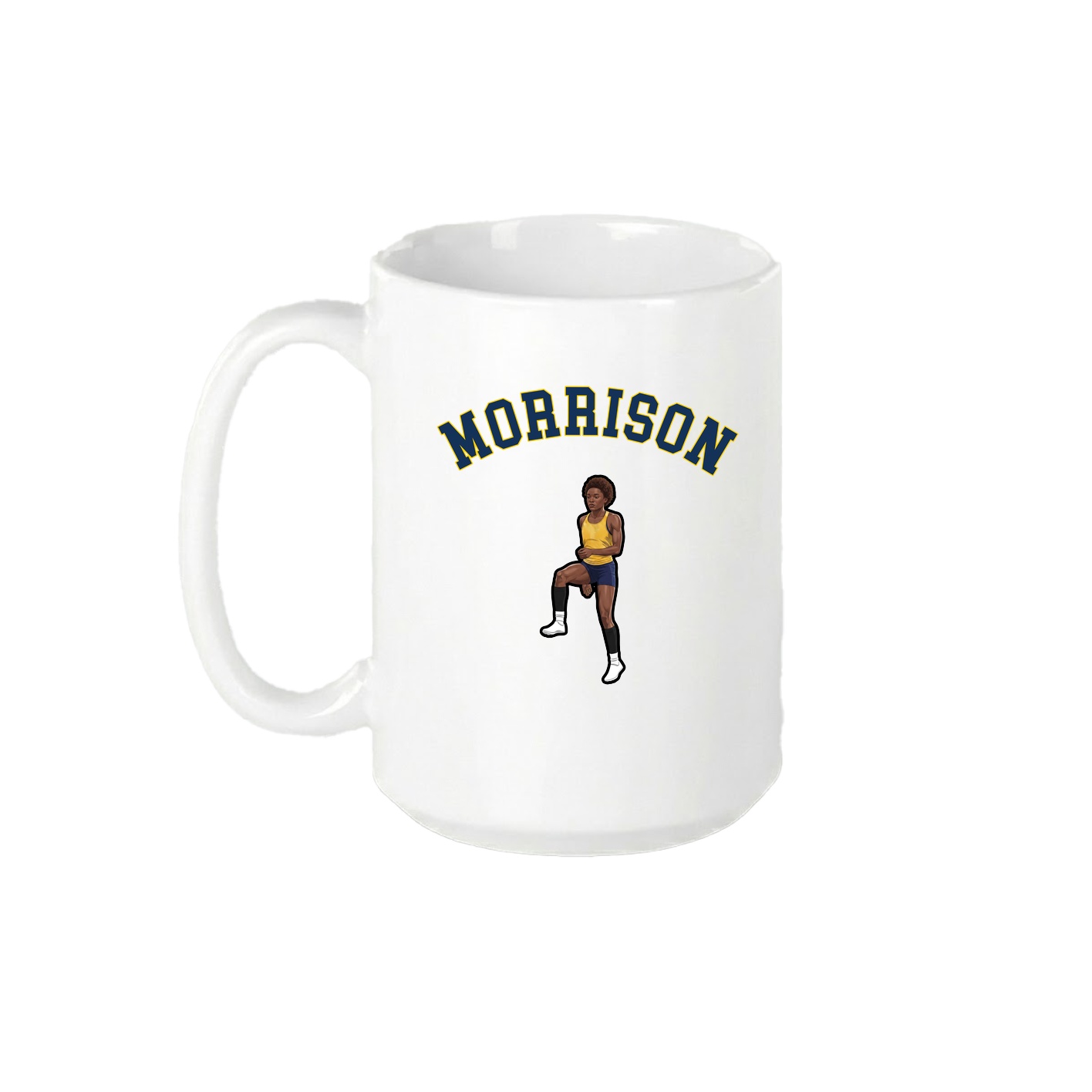15oz Coffee Mug — Shirsey Arch in White