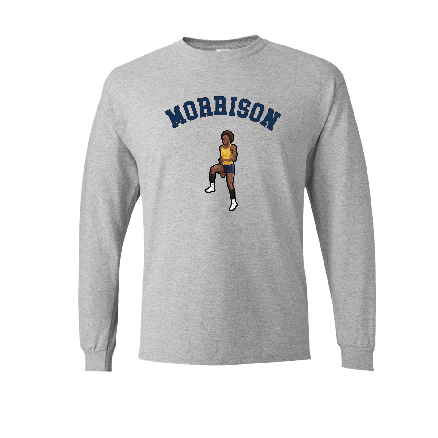 Long Sleeve Tee — Shirsey Arch in Grey