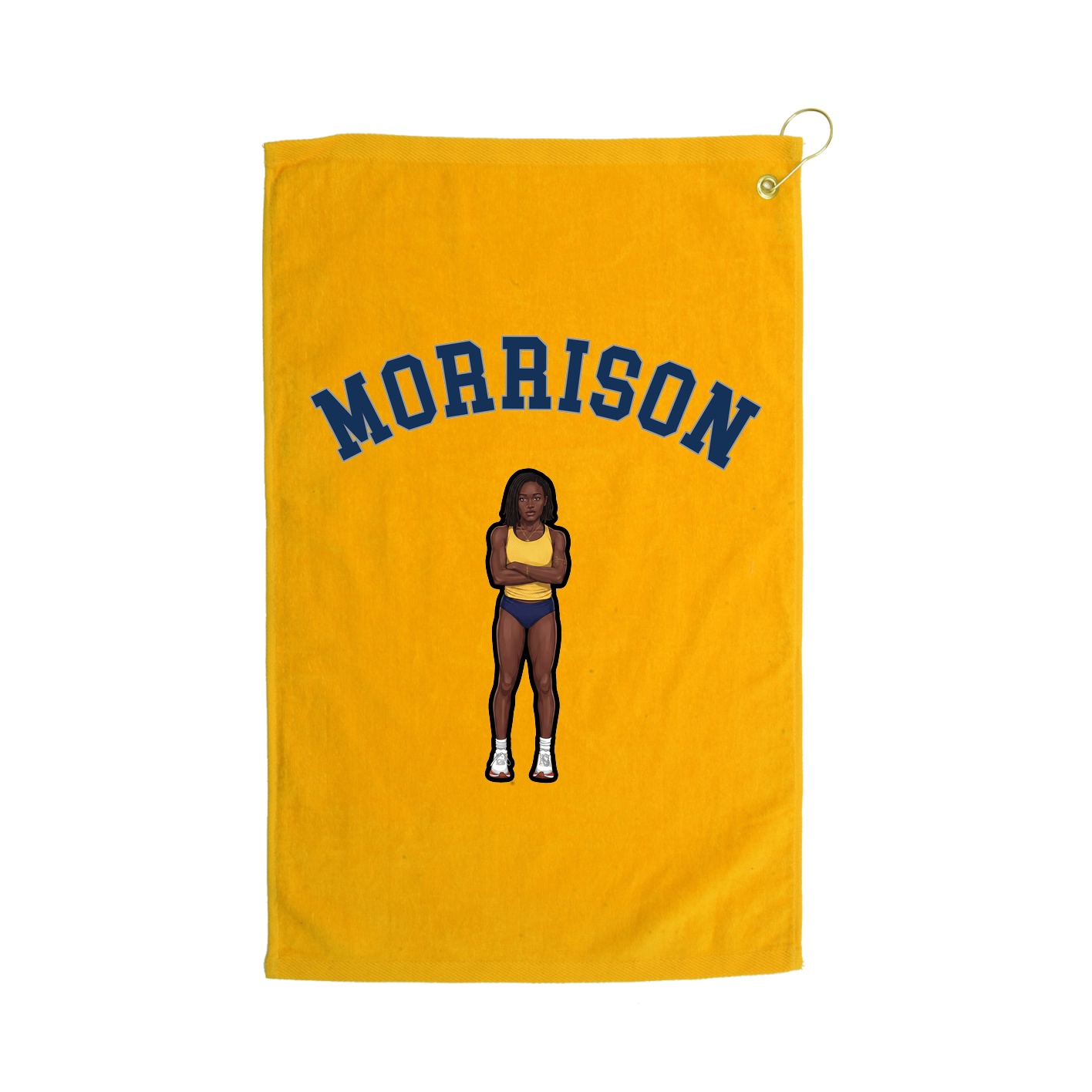 Golf Towel — Shirsey Arch in Gold