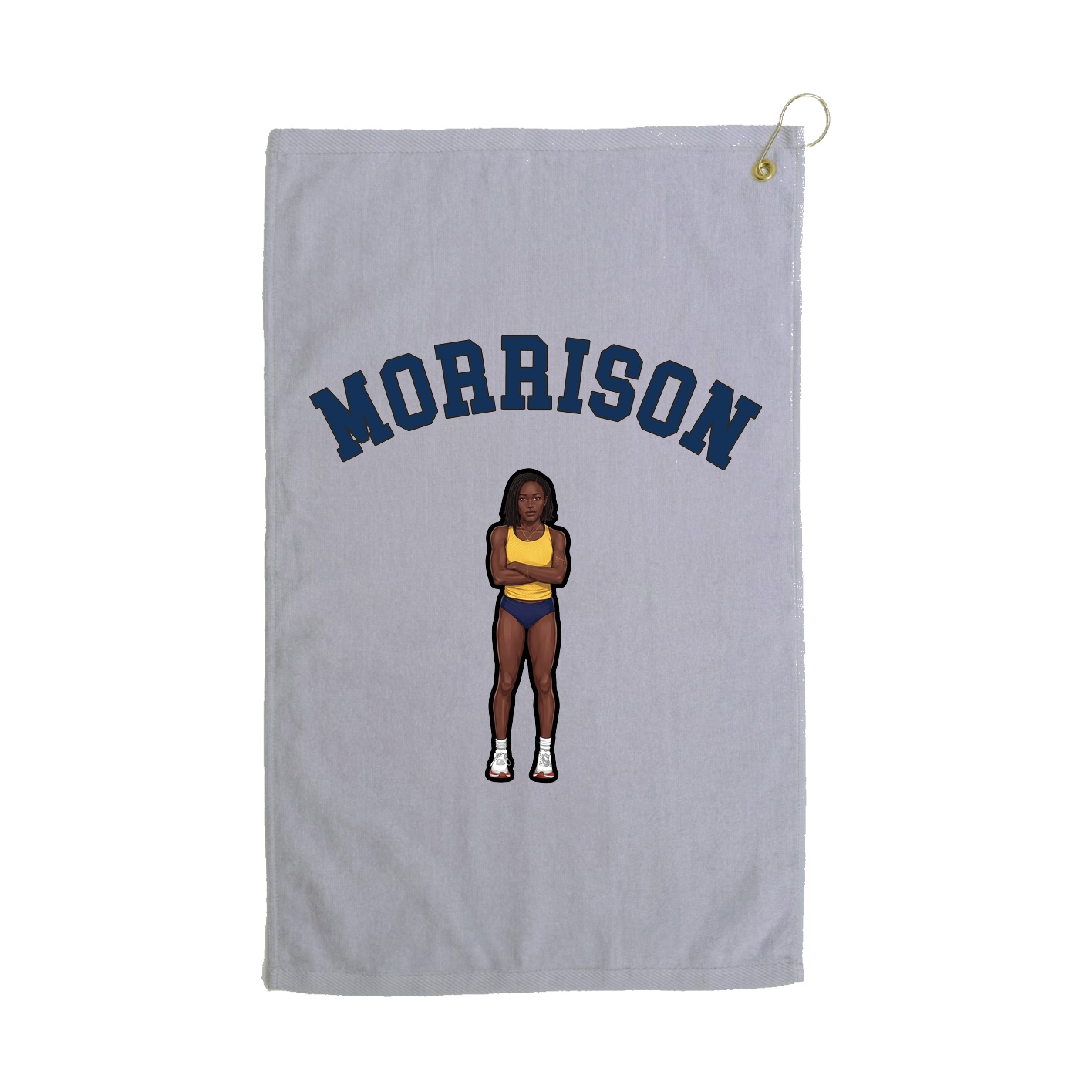 Golf Towel — Shirsey Arch in Grey