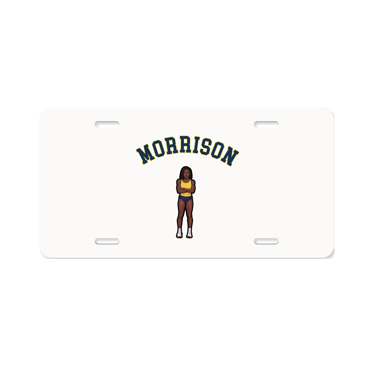 License Plate — Shirsey Arch in Classic