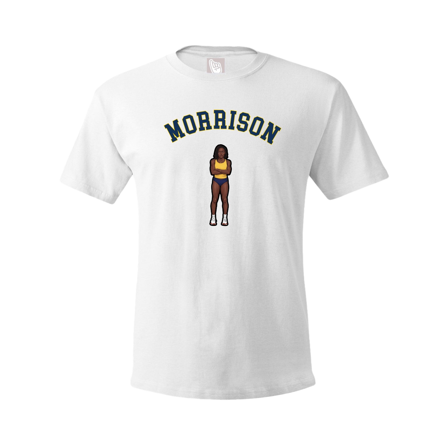 Youth Tee — Shirsey Arch in White