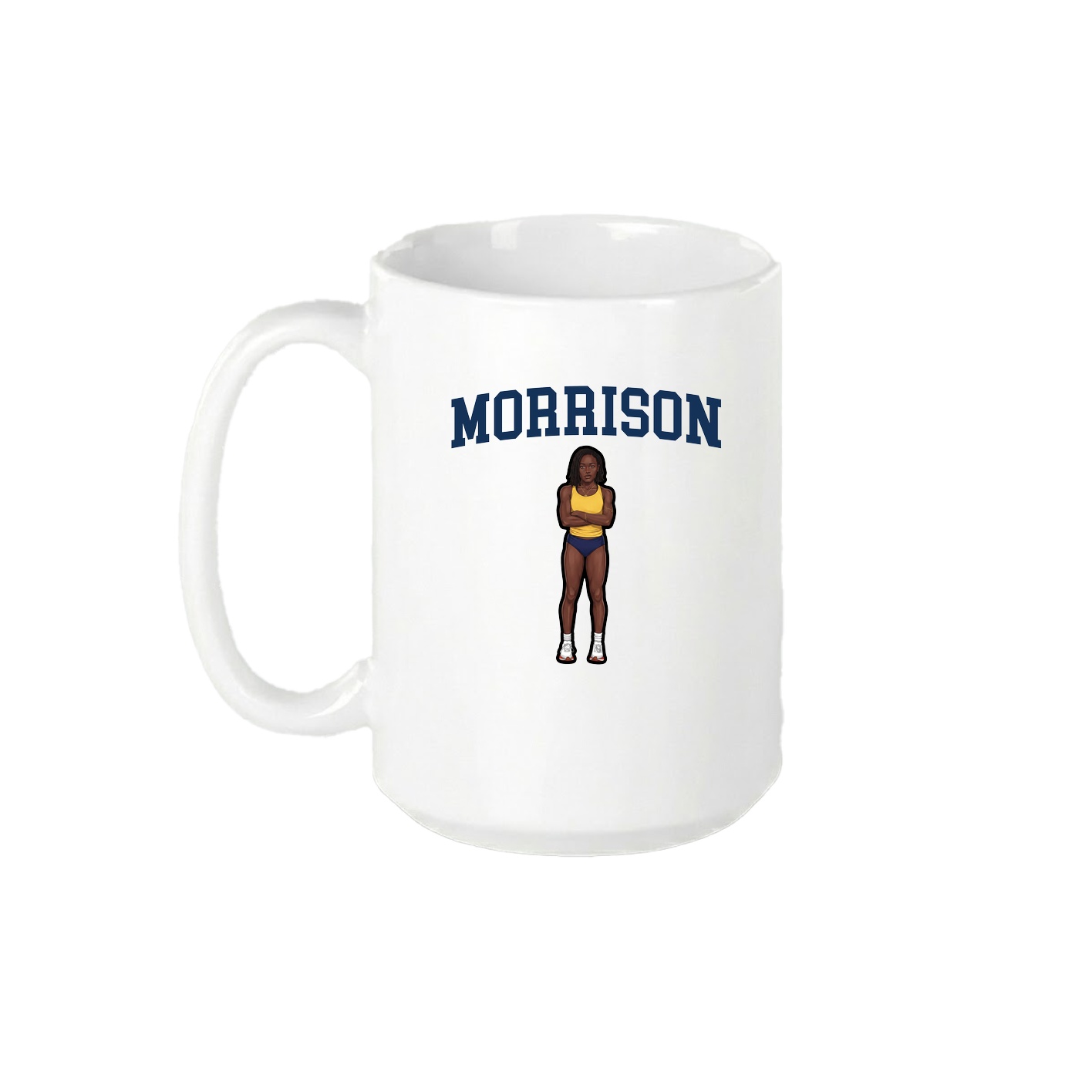 15oz Coffee Mug — Shirsey in White