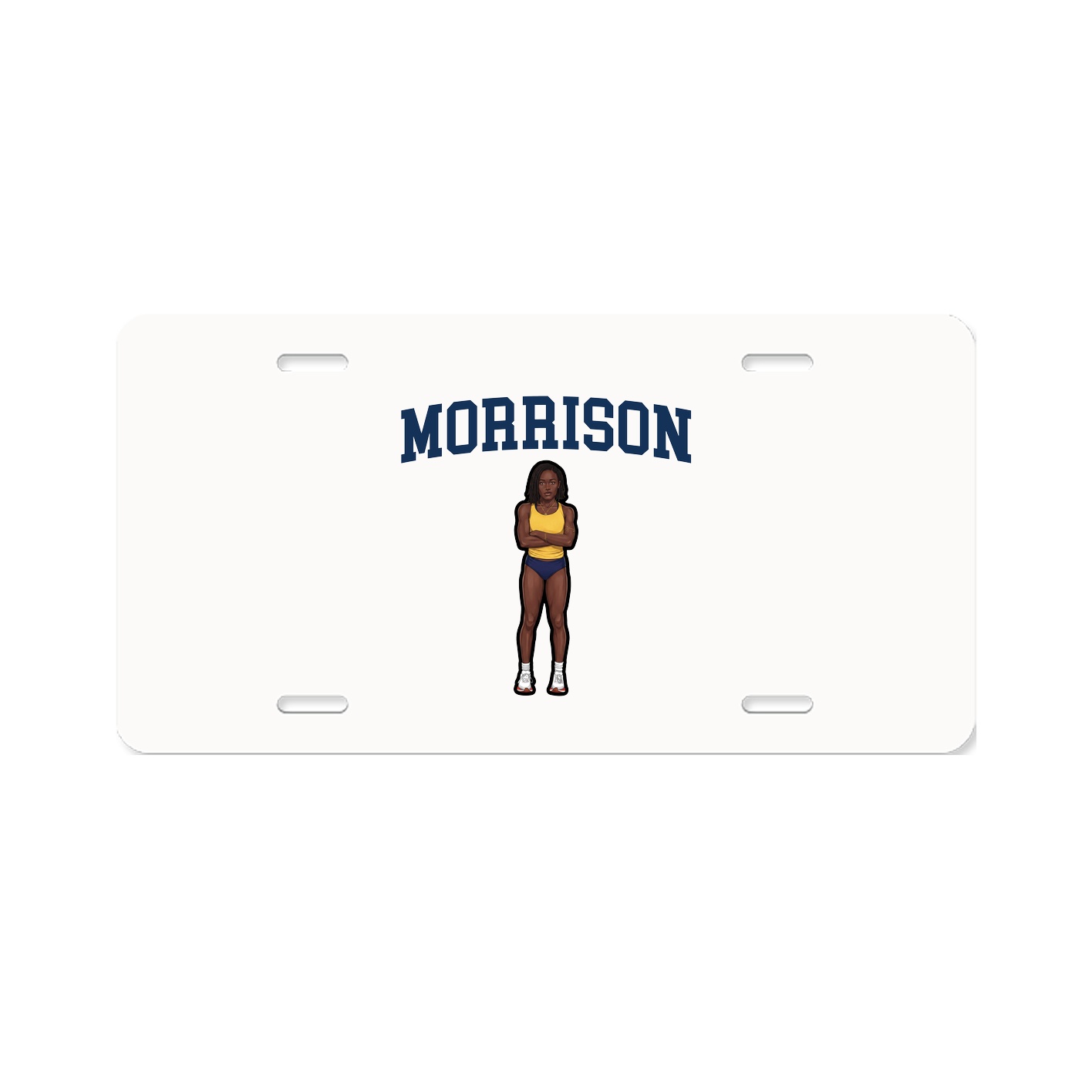 License Plate — Shirsey in Classic