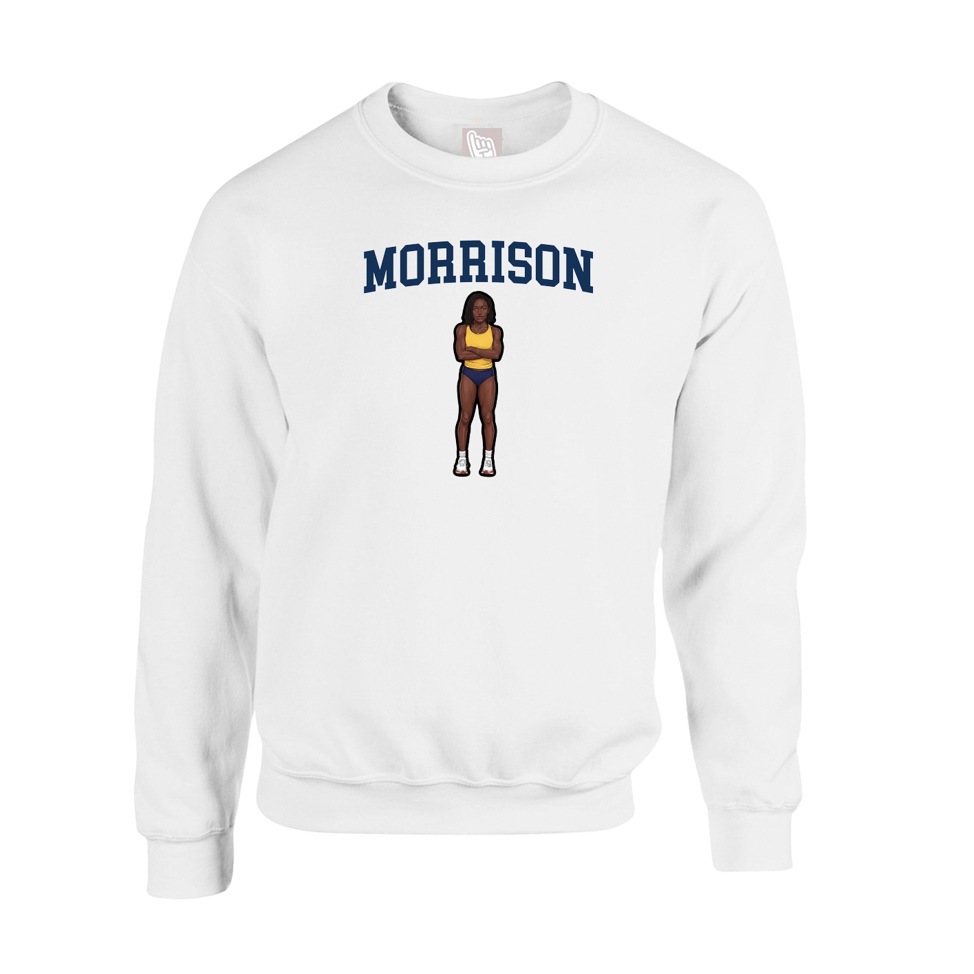 Fleece Crew — Shirsey in White
