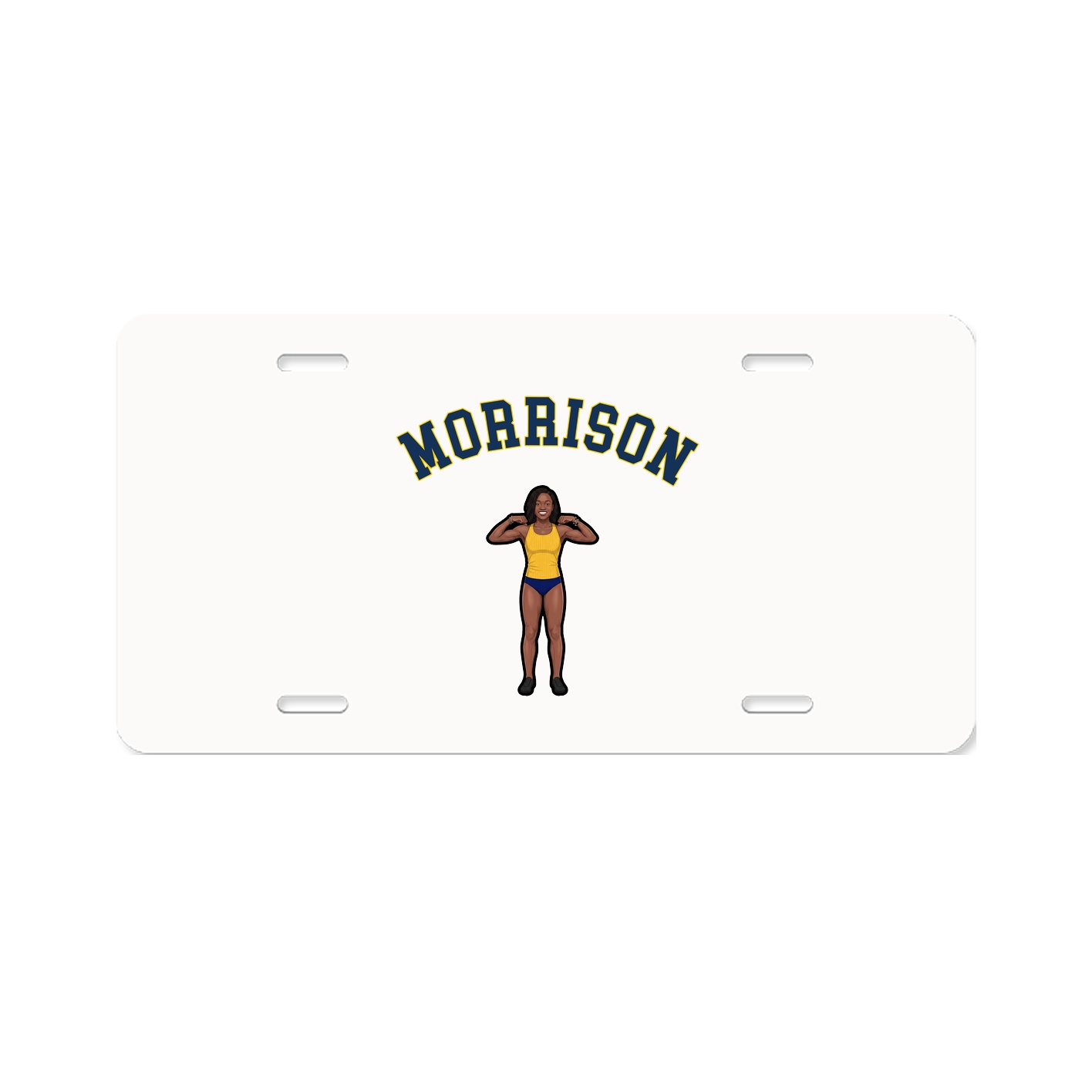 License Plate — Shirsey Arch in Classic