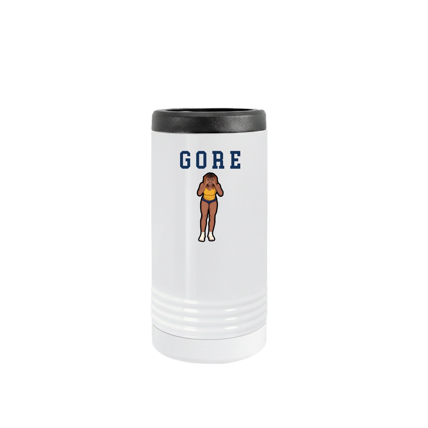 Slim Beverage Holder — Shirsey in White