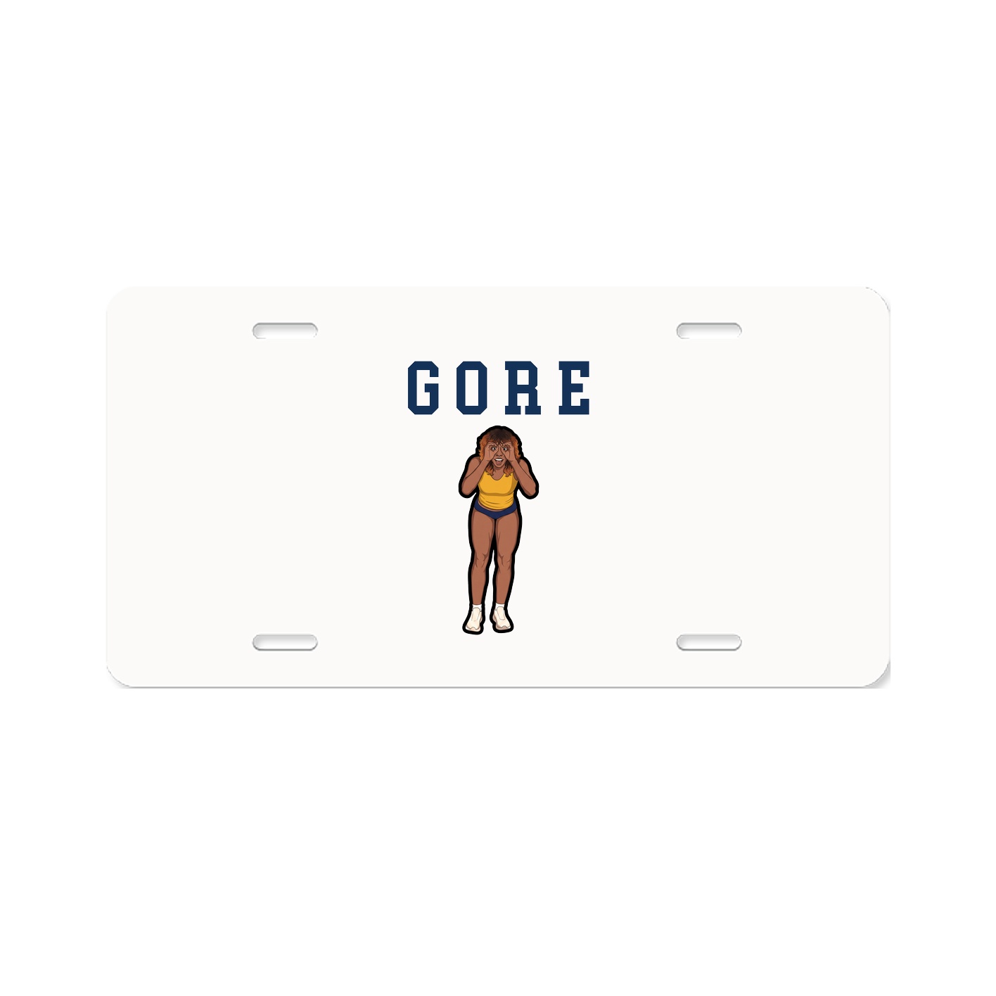 License Plate — Shirsey in Classic