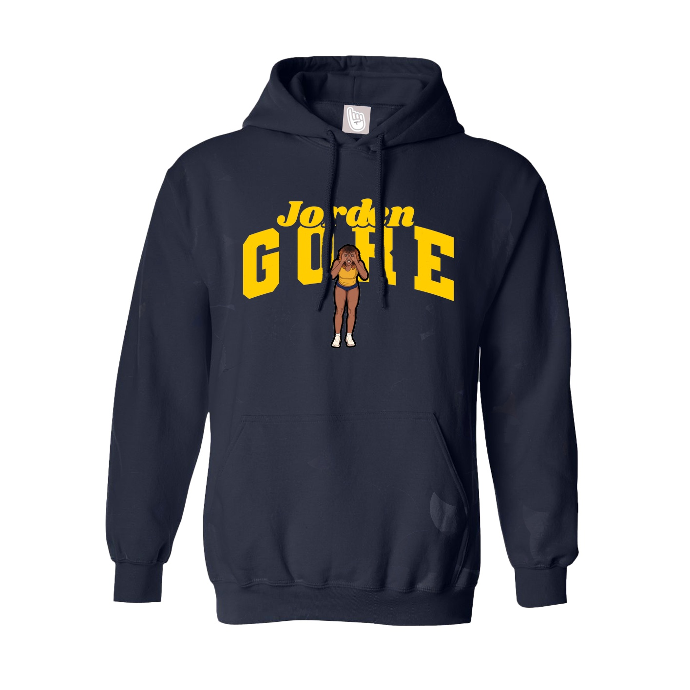 Hoodie — Signature Arch in Navy