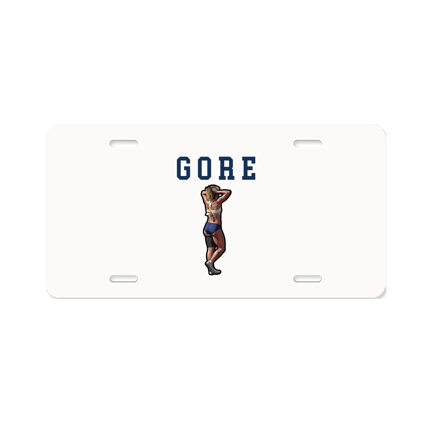 License Plate — Shirsey in Classic