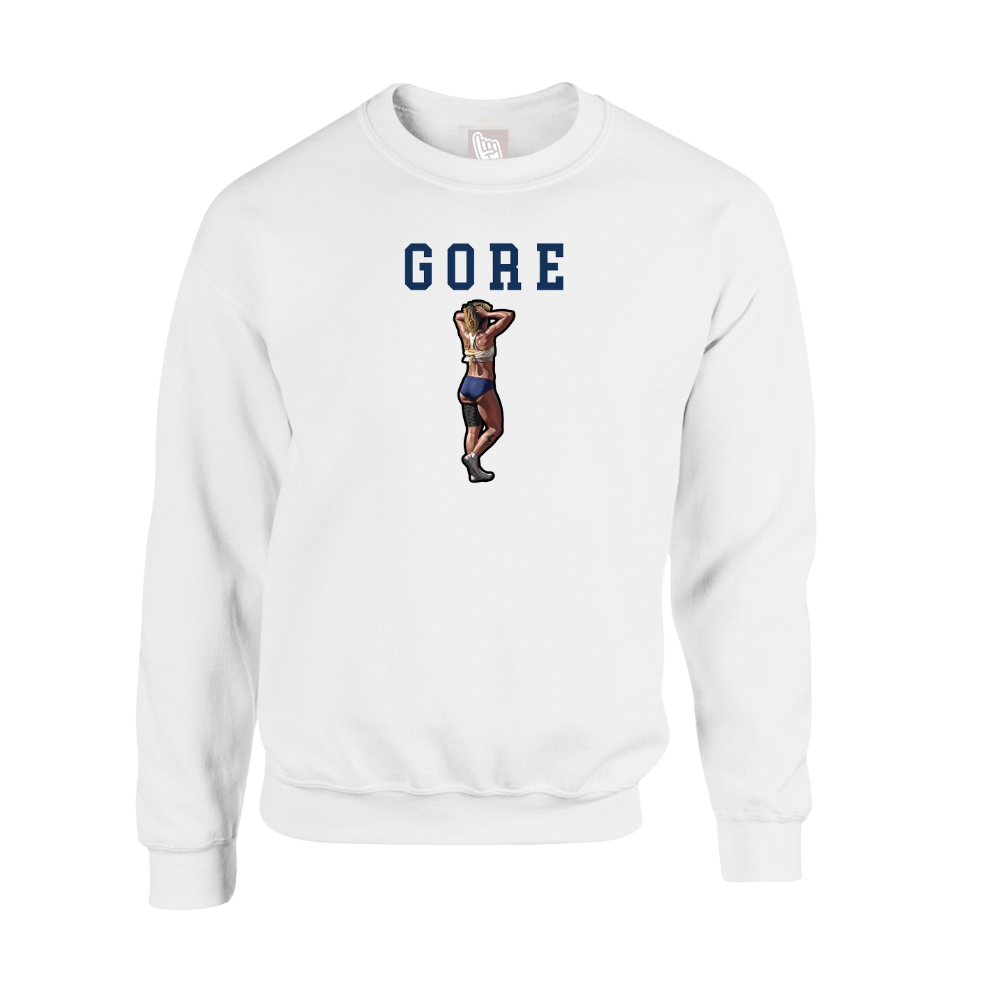 Fleece Crew — Shirsey in White
